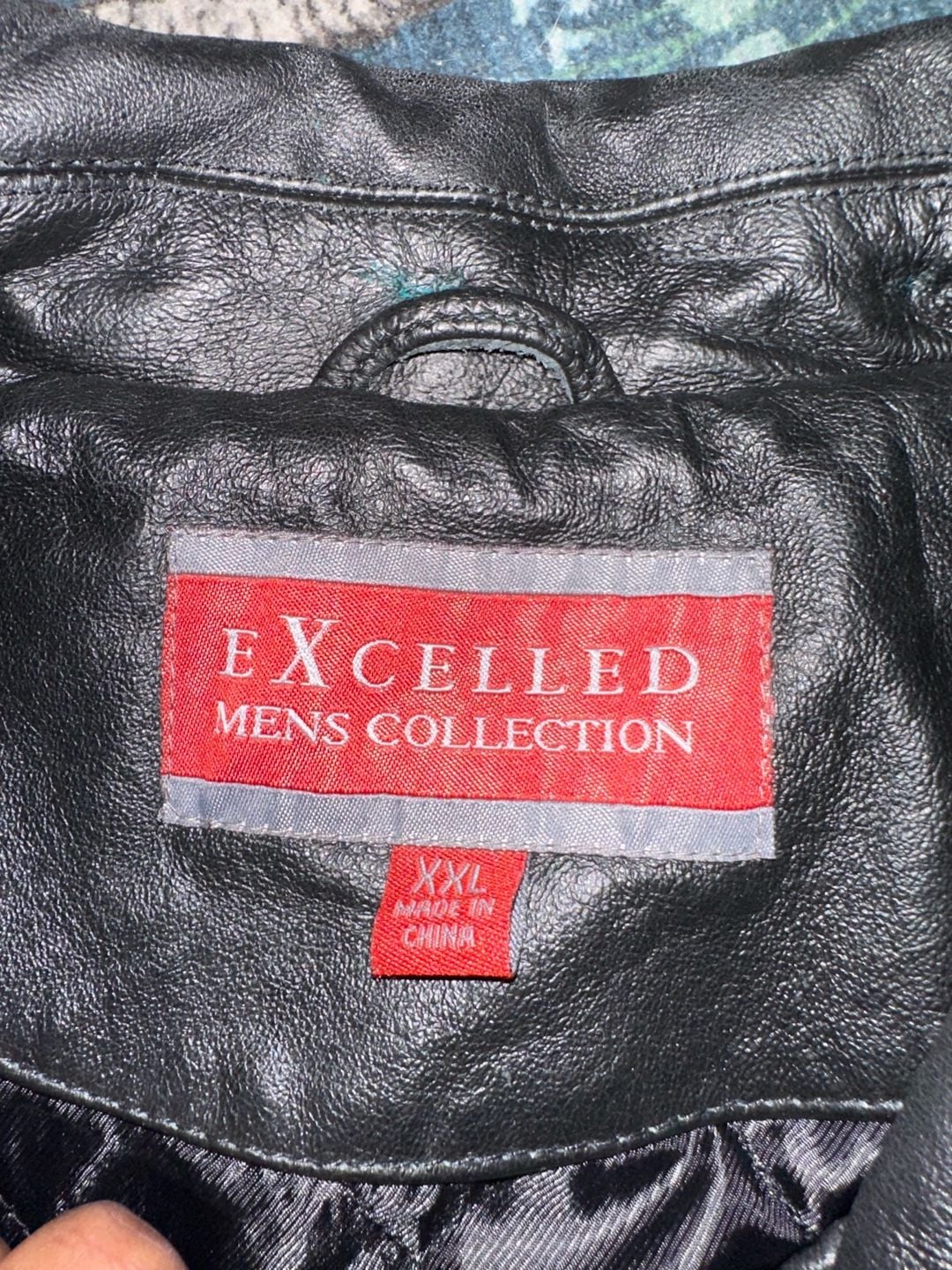 Excelled Leather Jacket XXL Black Bomber Coat Mens Collection 3