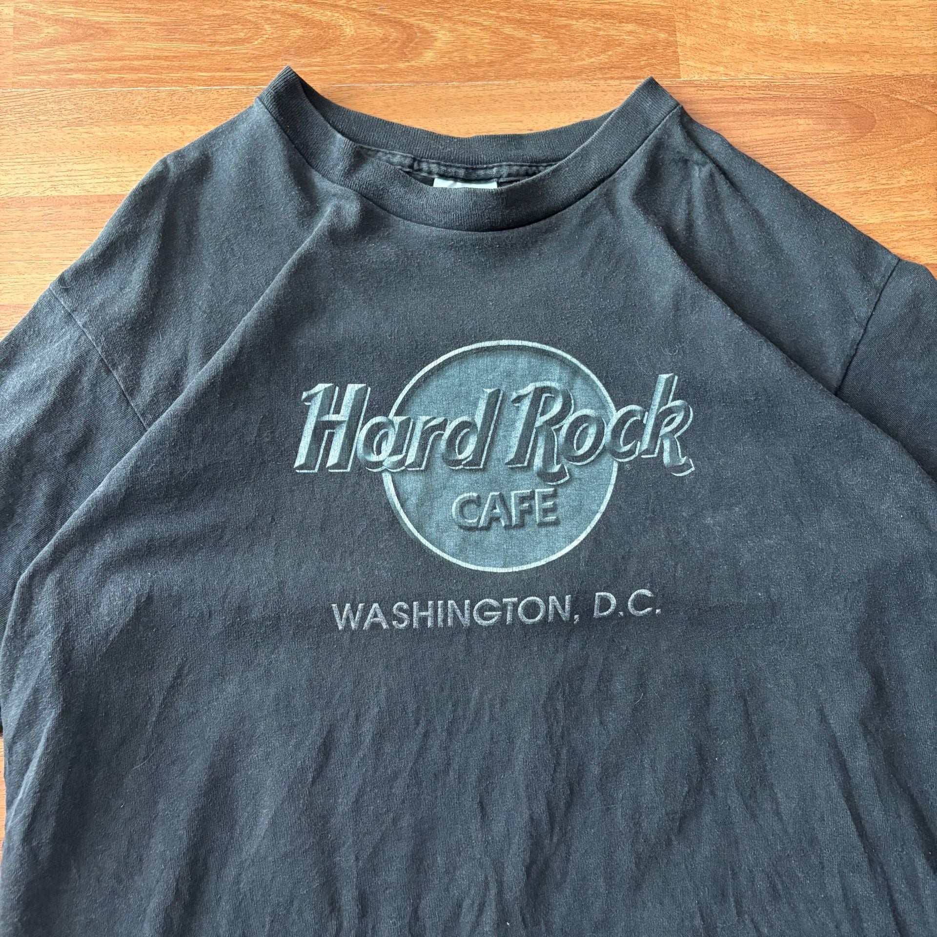 Vintage Hard Rock Cafe Washington D.C. Black T-Shirt 3