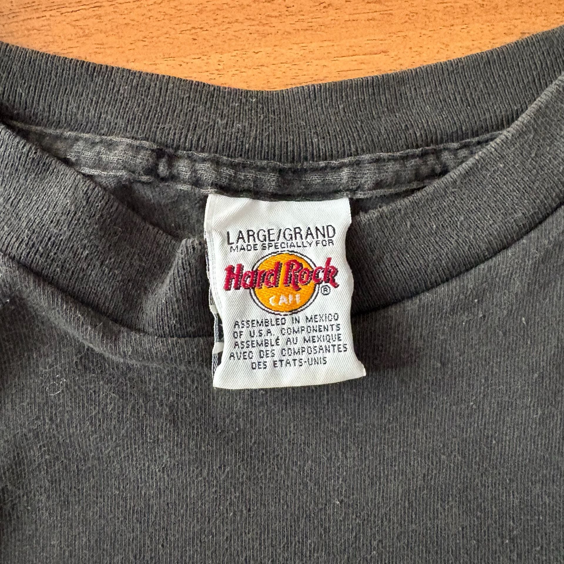 Vintage Hard Rock Cafe Washington D.C. Black T-Shirt 4