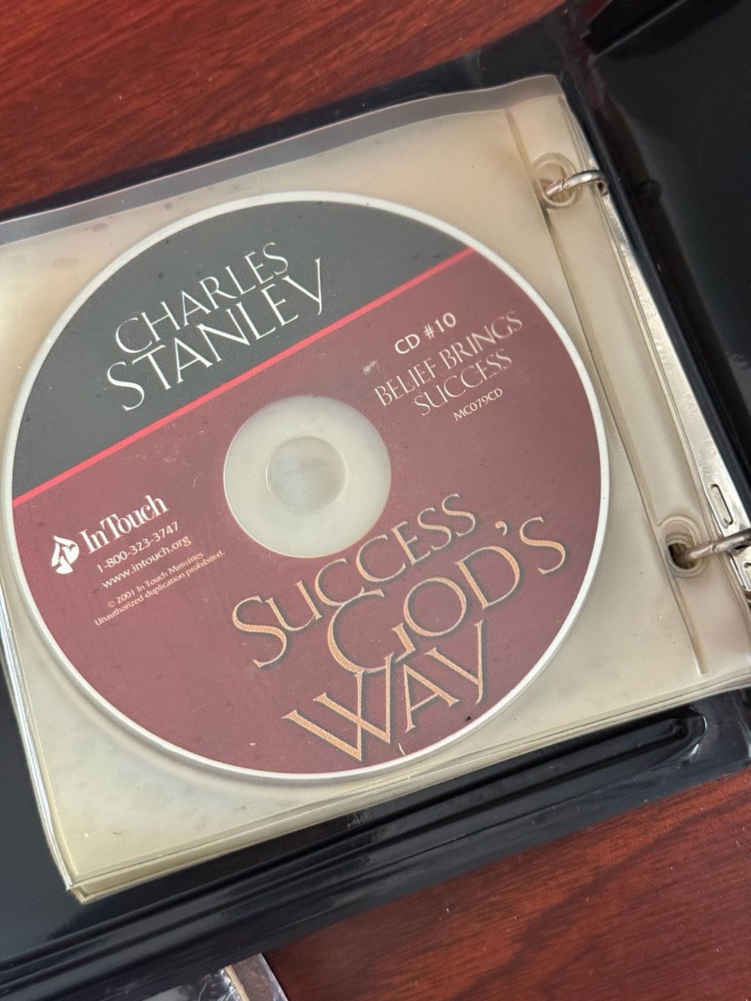 Charles Stanley Success God's Way 10 Compact Disc Set 5