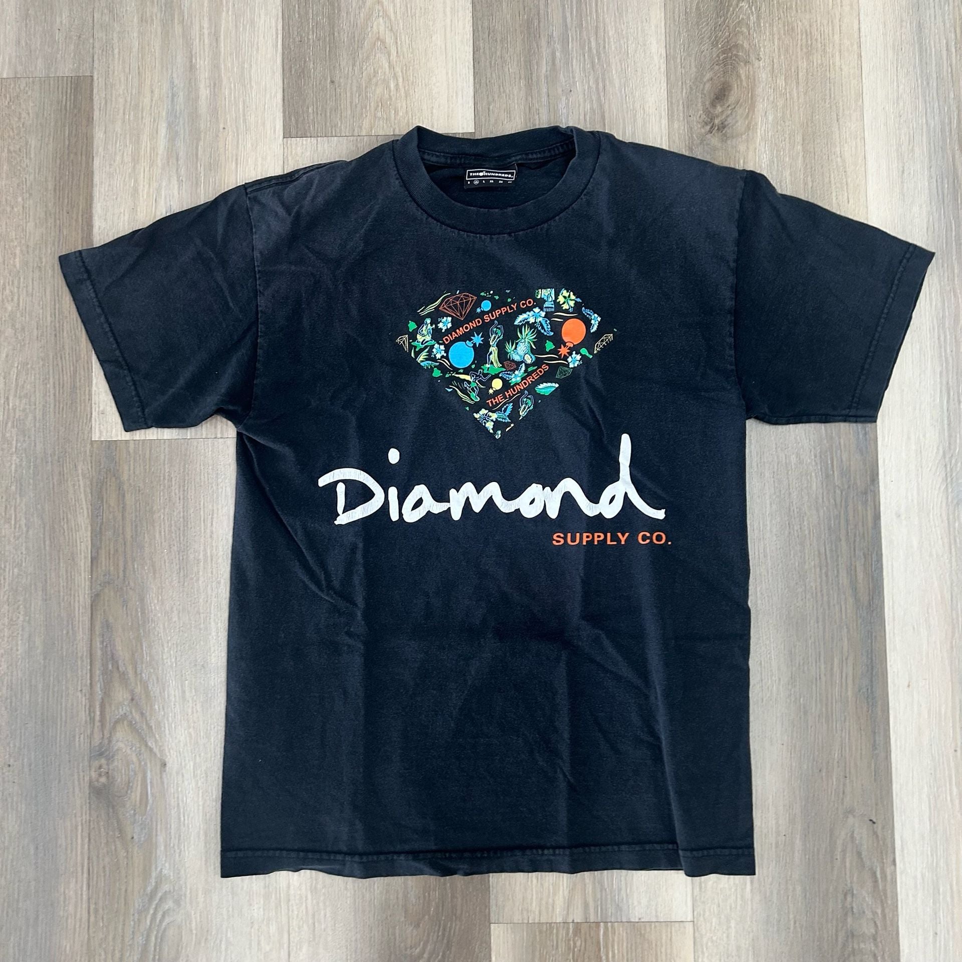 The Hundreds x Diamond Supply Co. Graphic T-Shirt Black M 2