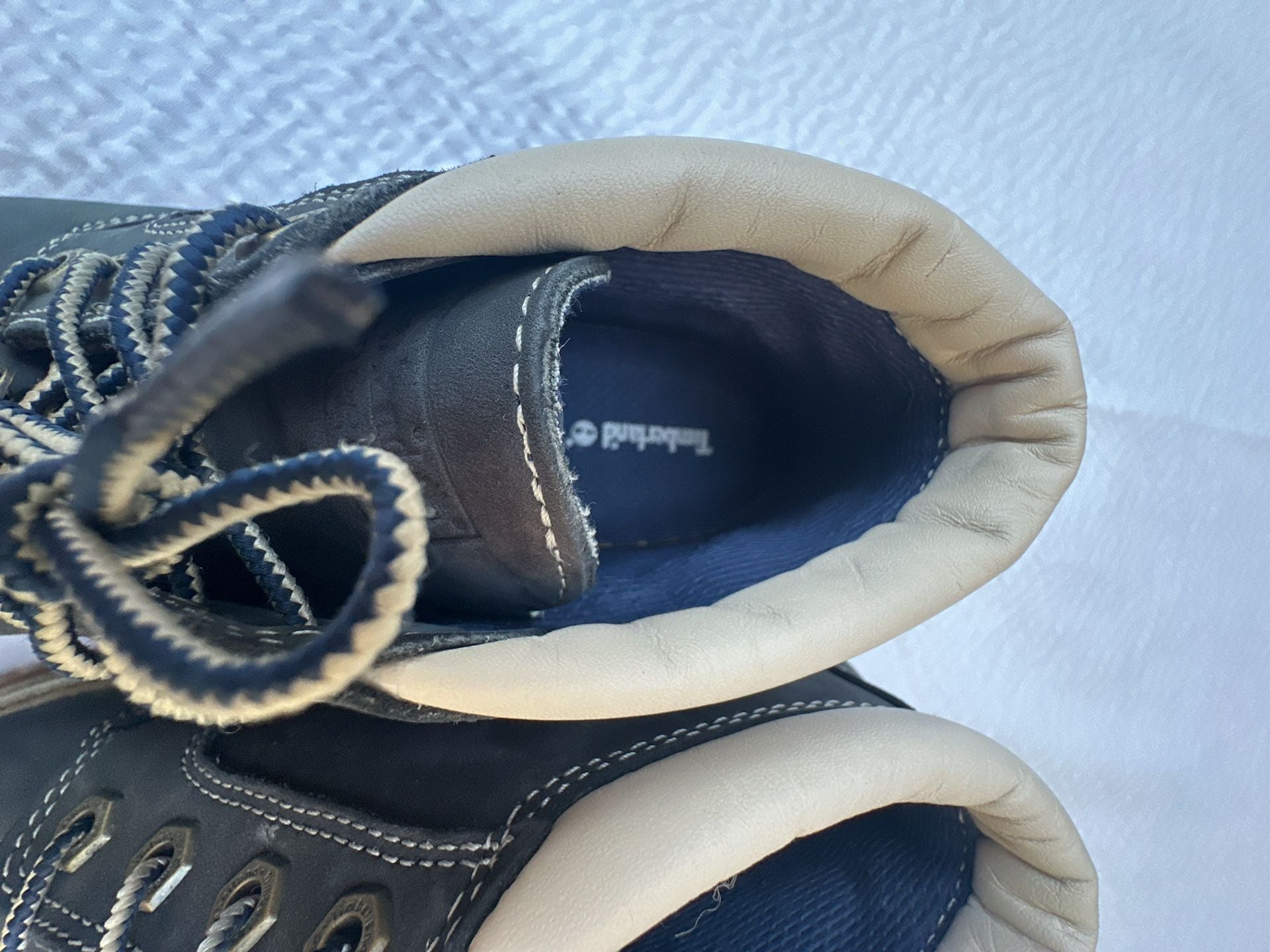 Timberland Nellie Chukka Boots Navy Blue Leather 8