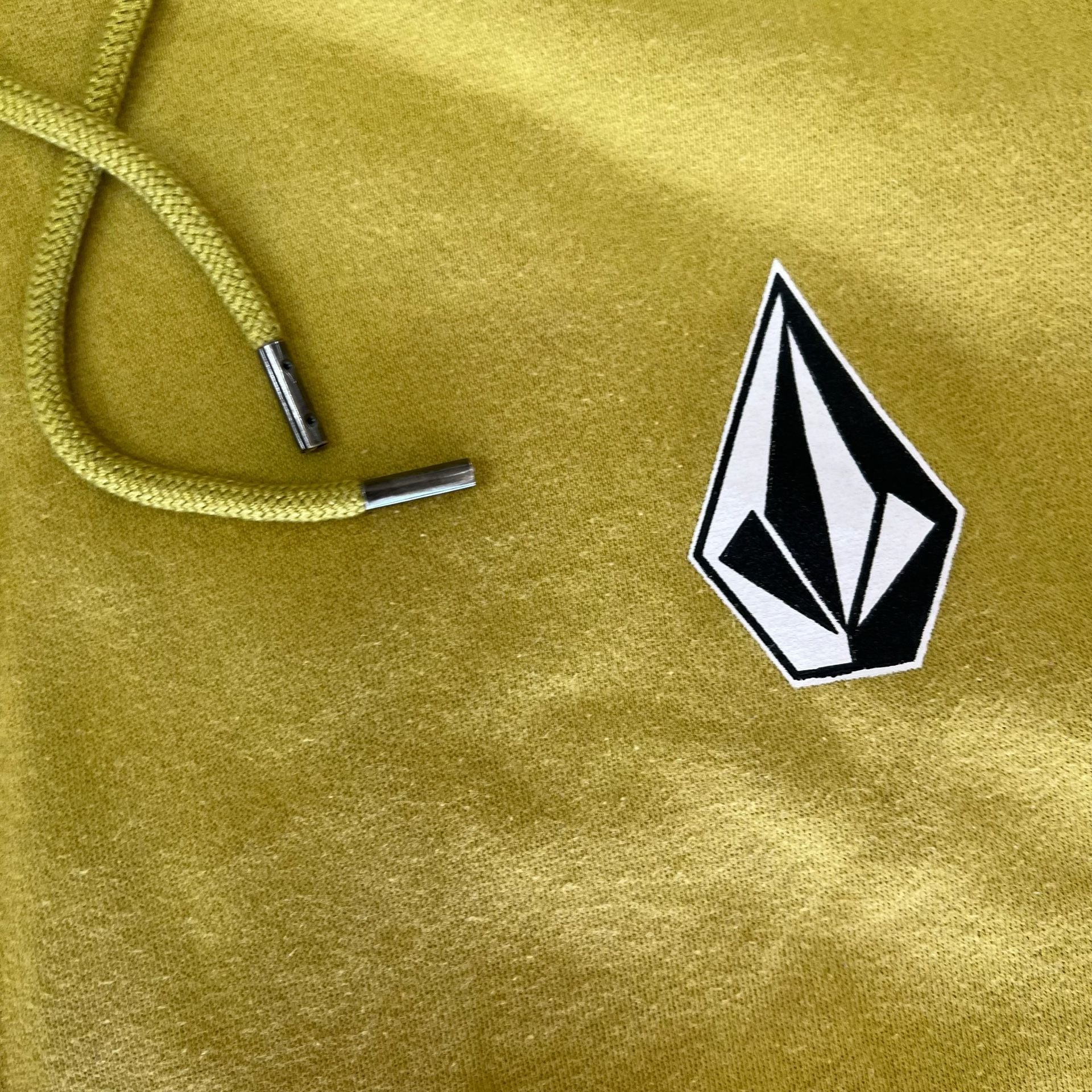 Volcom Stone Logo Yellow Hoodie 12