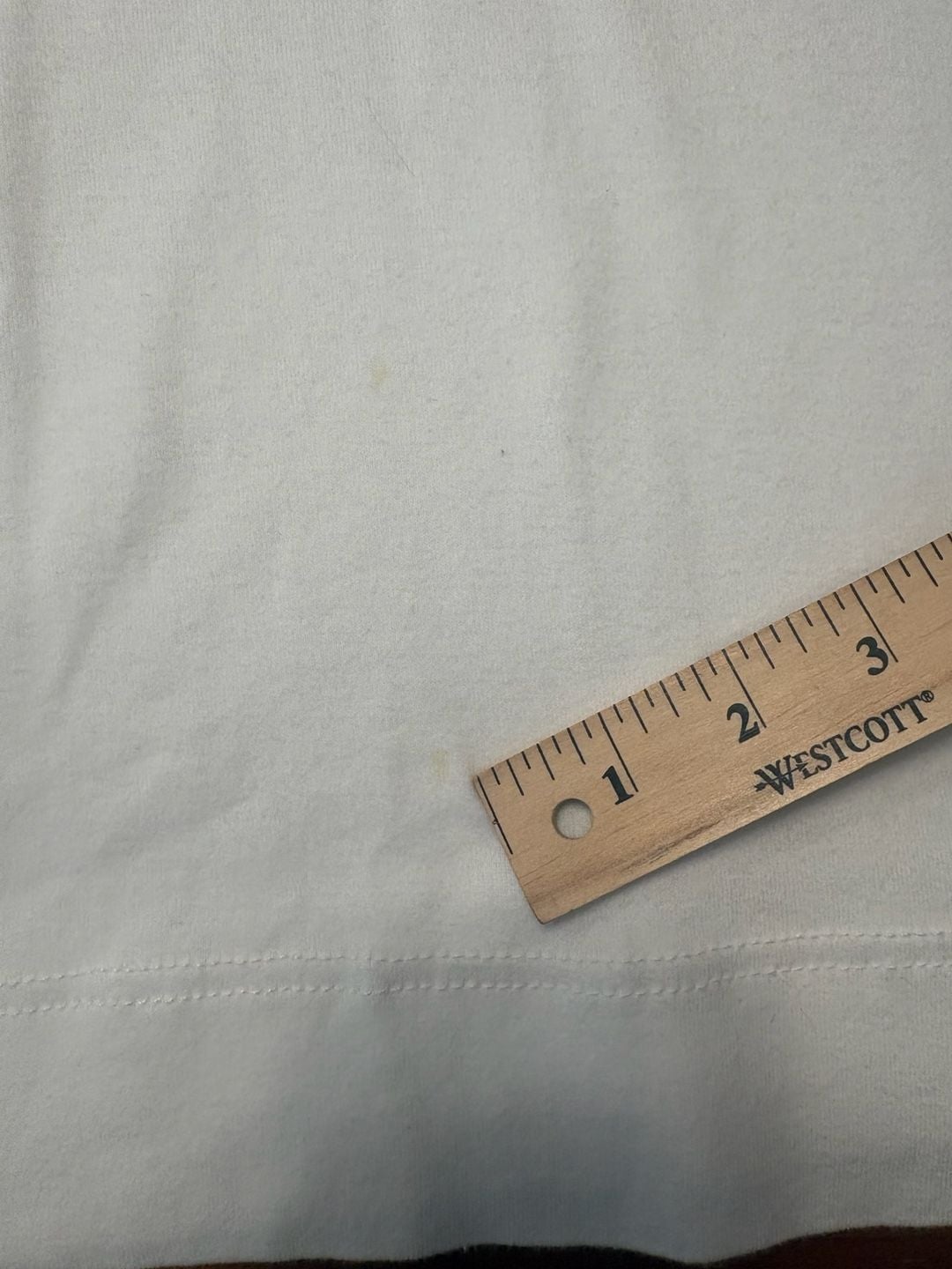Lauren Jeans Co Ralph Lauren White Long Sleeve Top L Button Shoulder Minimalist 9