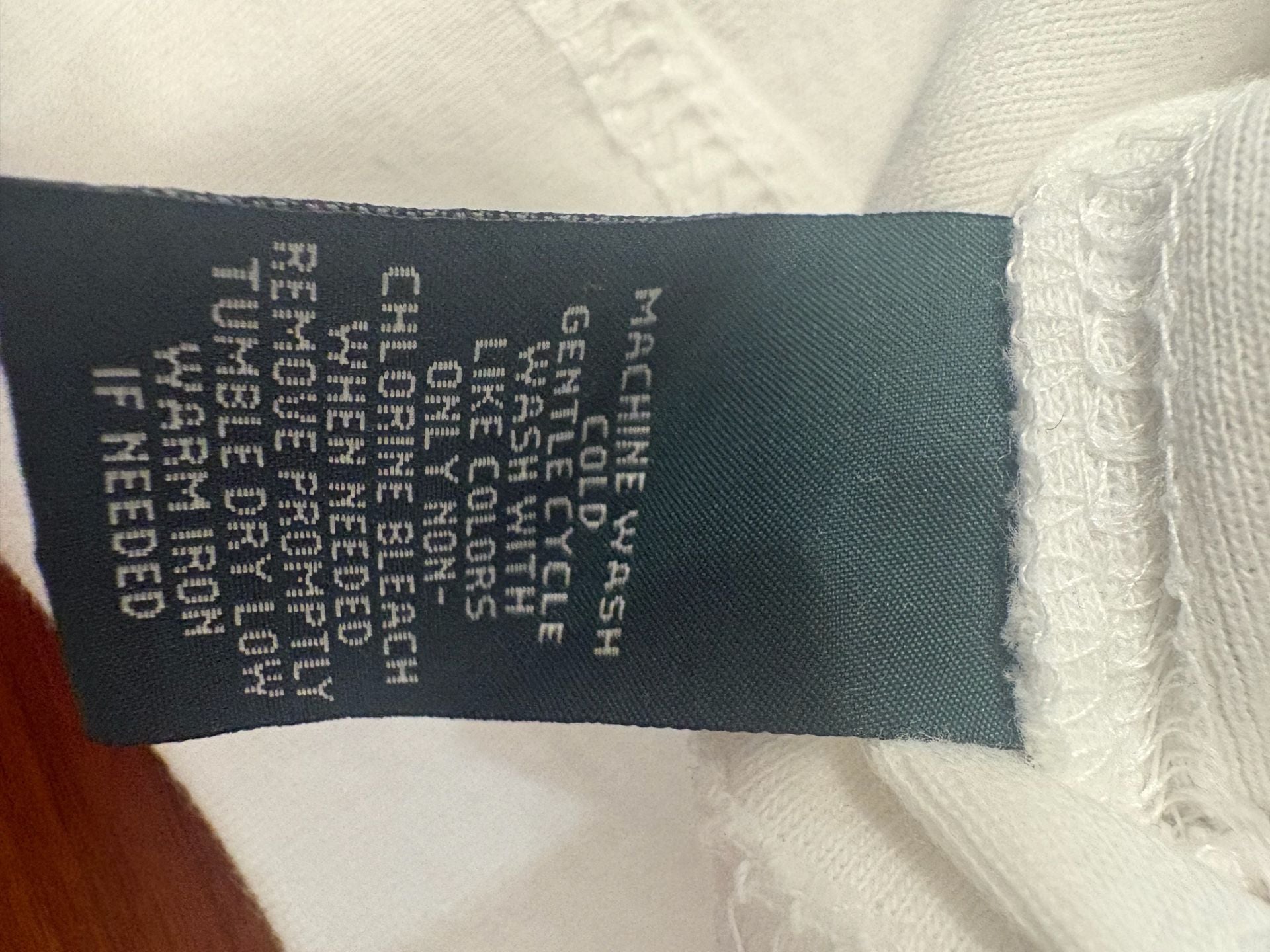 Lauren Jeans Co Ralph Lauren White Long Sleeve Top L Button Shoulder Minimalist 12