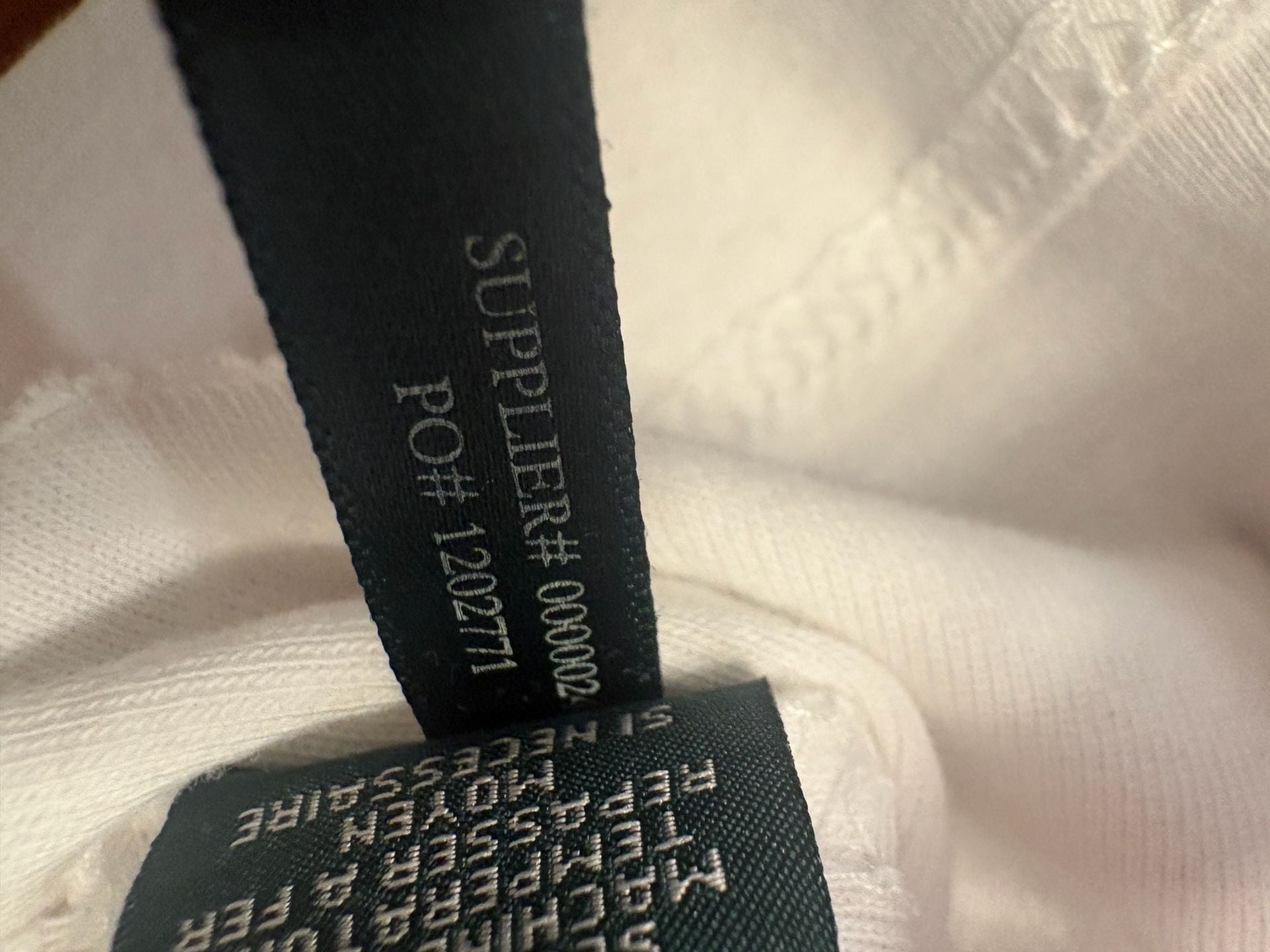 Lauren Jeans Co Ralph Lauren White Long Sleeve Top L Button Shoulder Minimalist 15