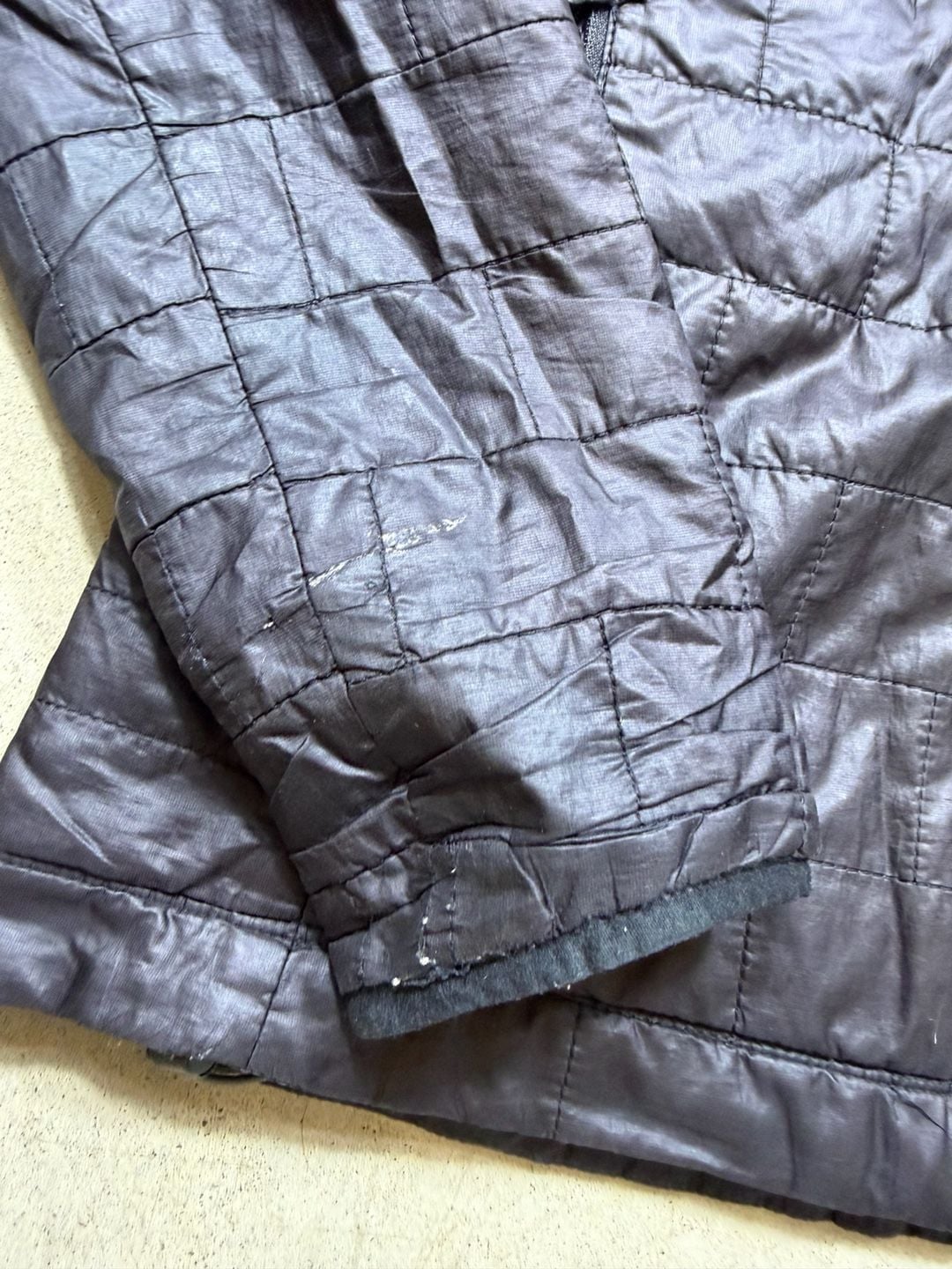 Patagonia Micro Puff Hoody Black Insulated Jacket womens small 4