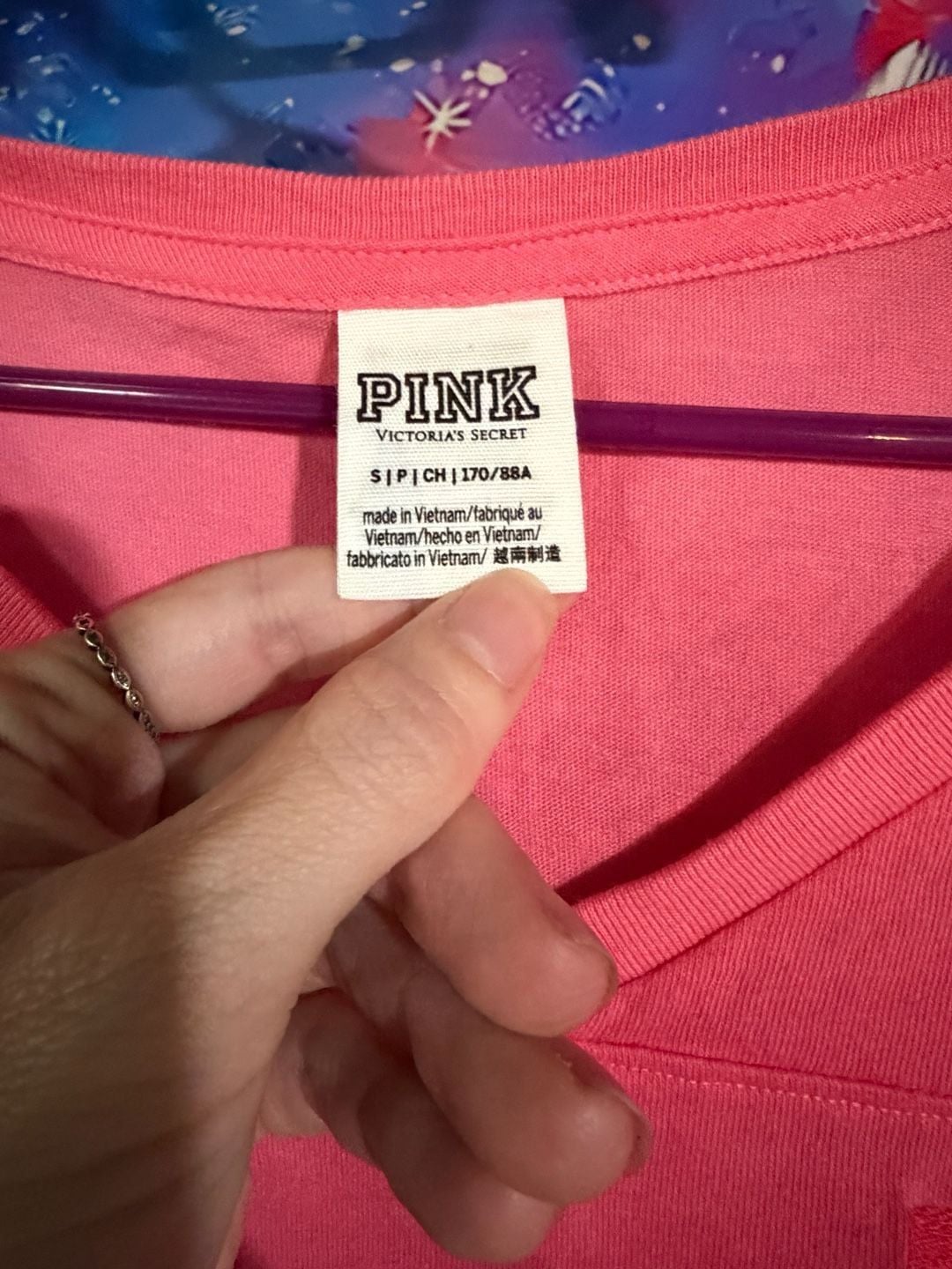 Pink Victoria's Secret T-Shirt Size S Pink 3