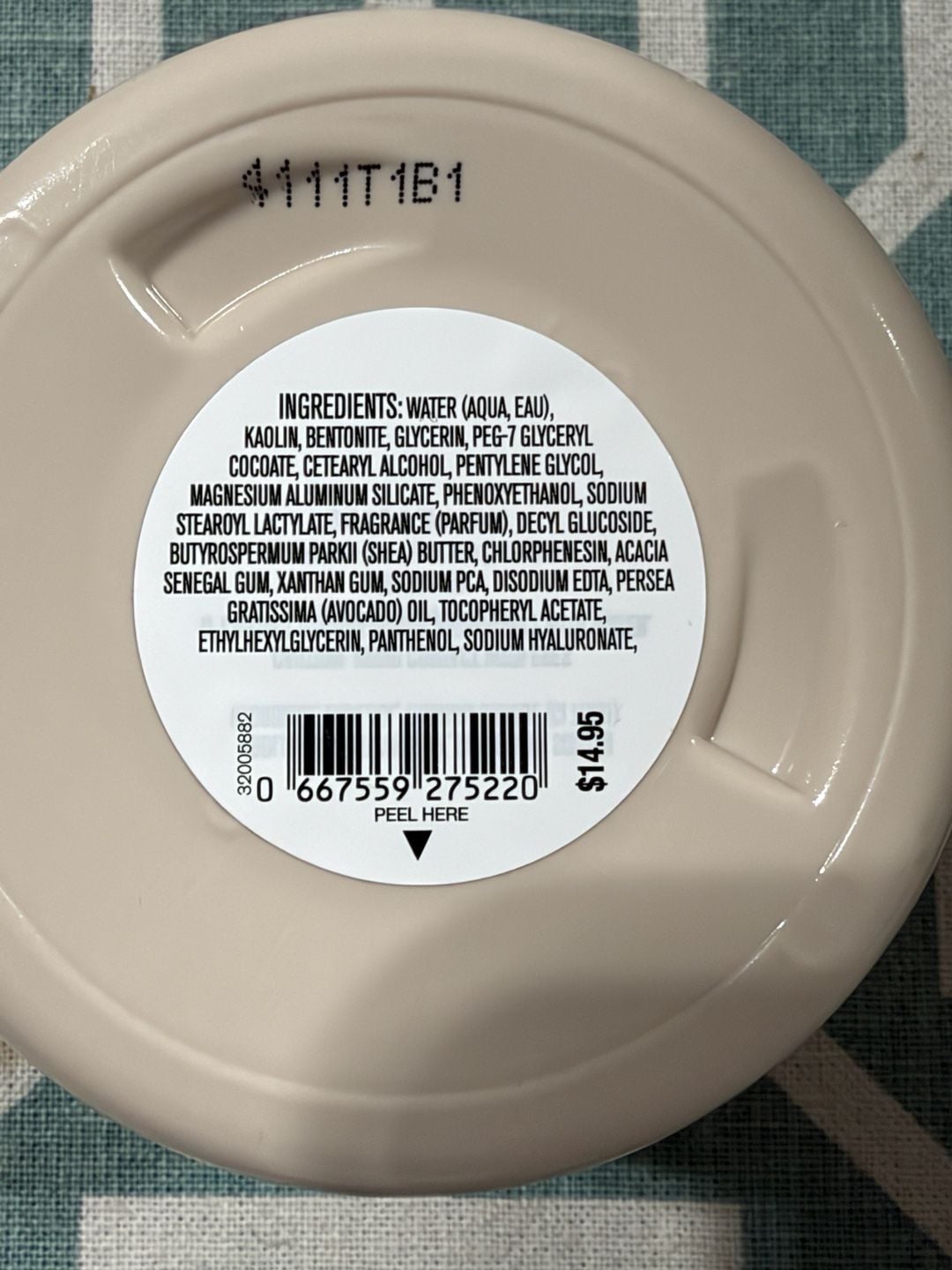 Bath & Body Works Clay Face Mask Size 5 oz 6