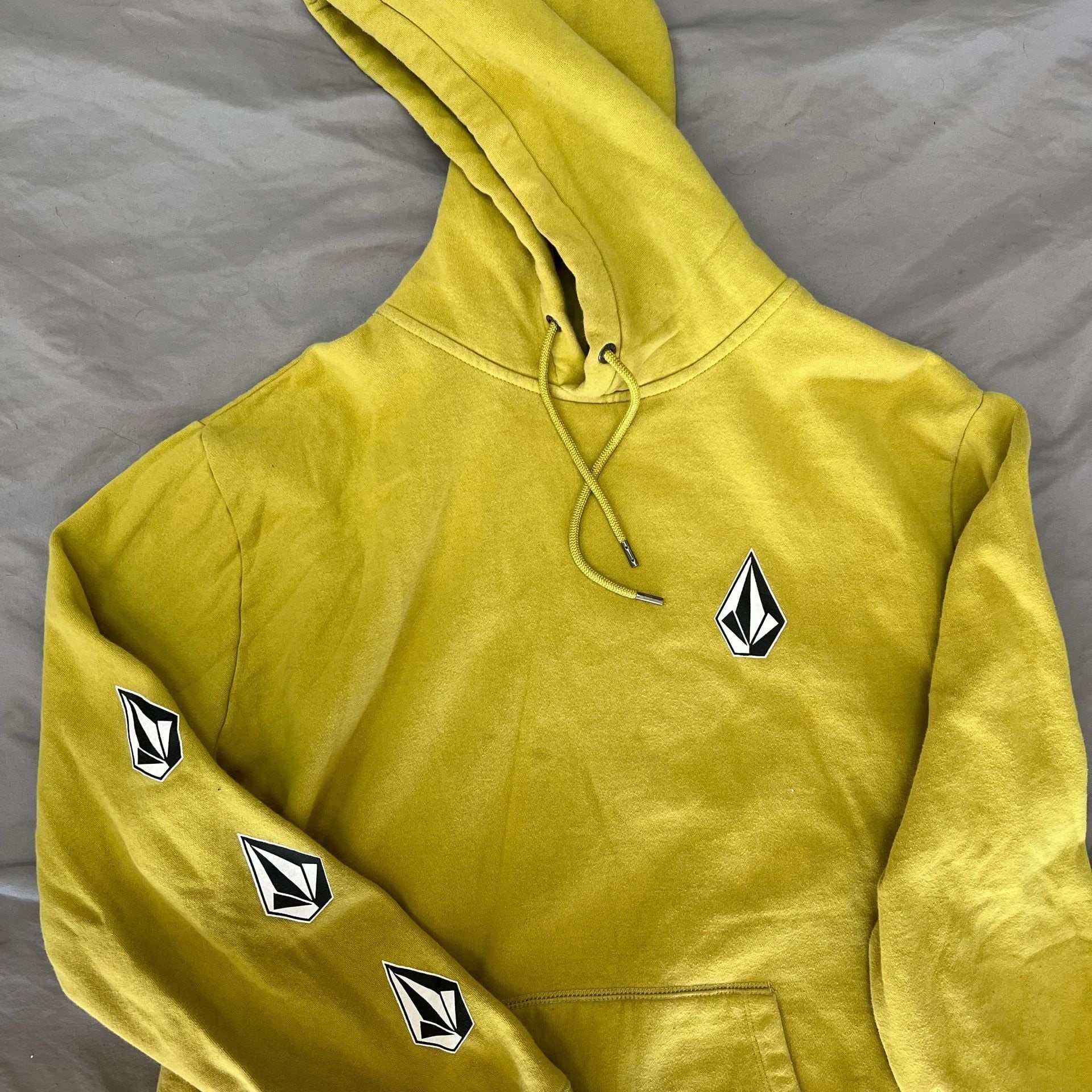 Volcom Stone Logo Yellow Hoodie 6