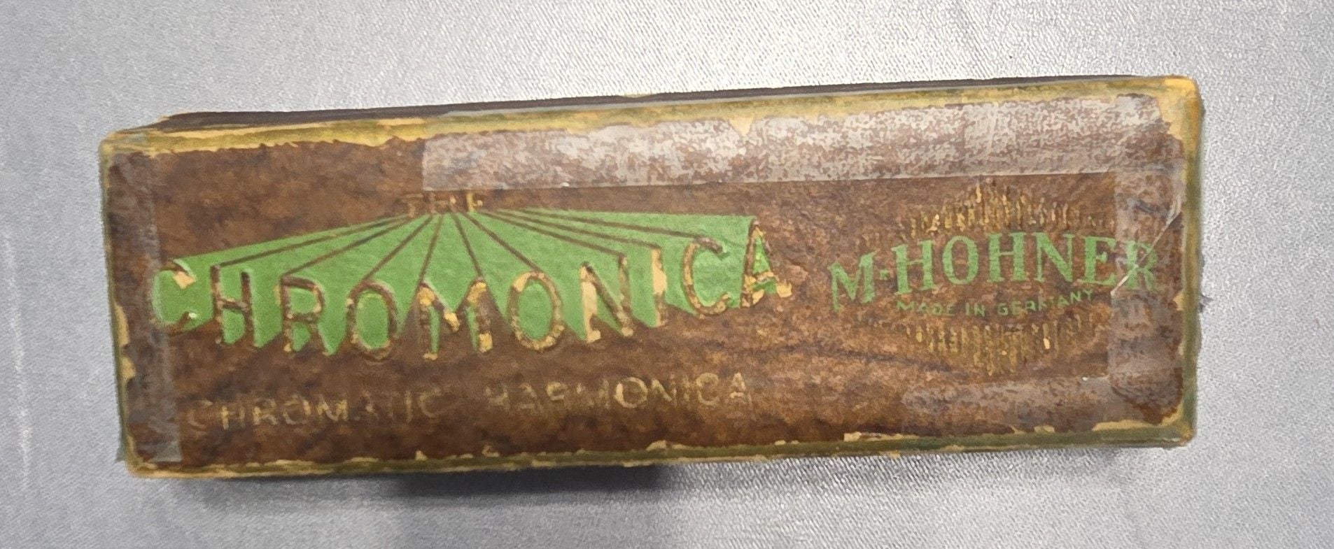 M. Hohner The Chromonica Chromatic Harmonica Key of C Vintage Case 1
