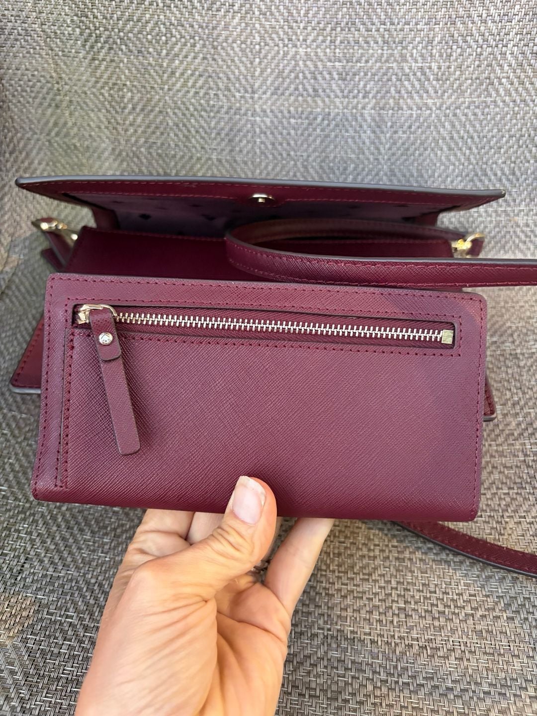 Kate Spade Cameron Convertible Crossbody Bag Wallet Set 8