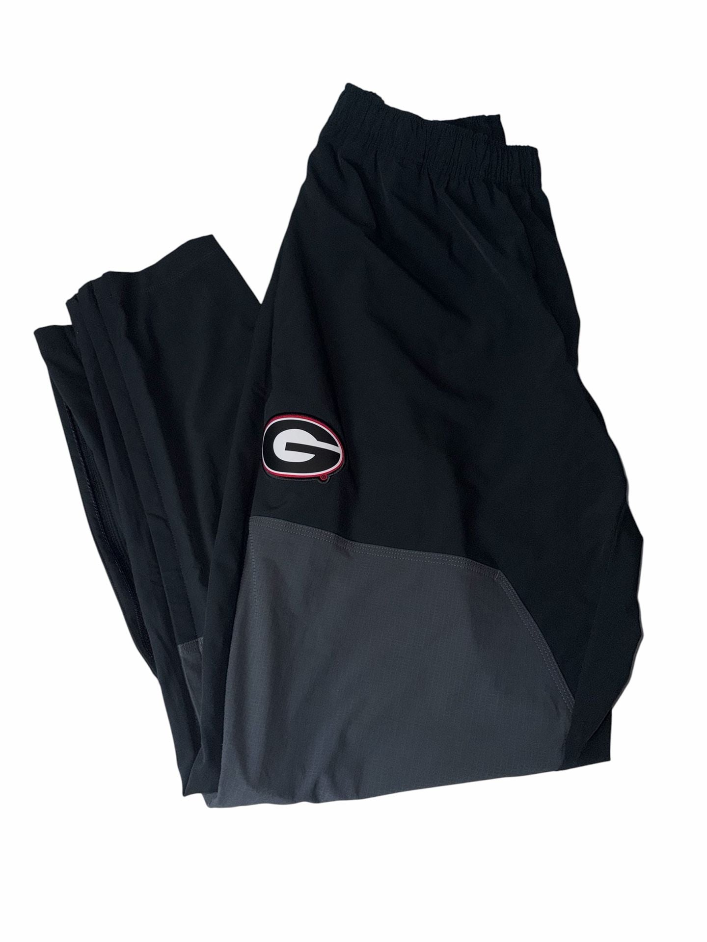 NWT Nike UGA Georgia Bulldogs Team Issue Black Gray Pants 12