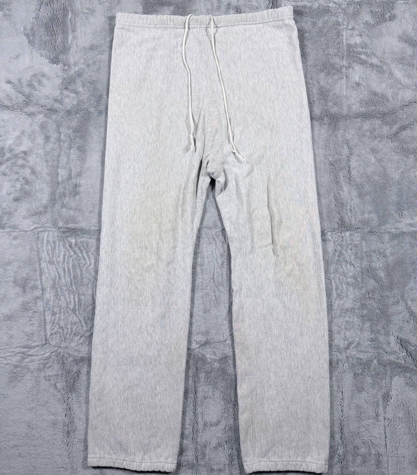 Vtg 80s Lands End Champion Reverse Weave Sweatpants Size L 2