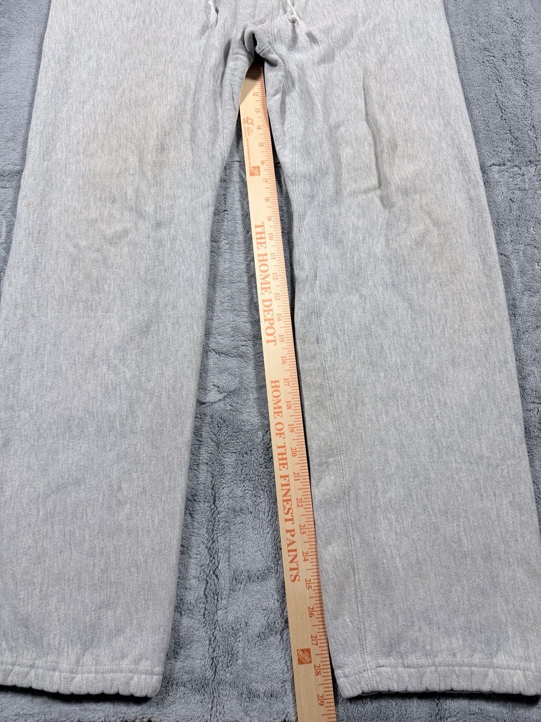 Vtg 80s Lands End Champion Reverse Weave Sweatpants Size L 3