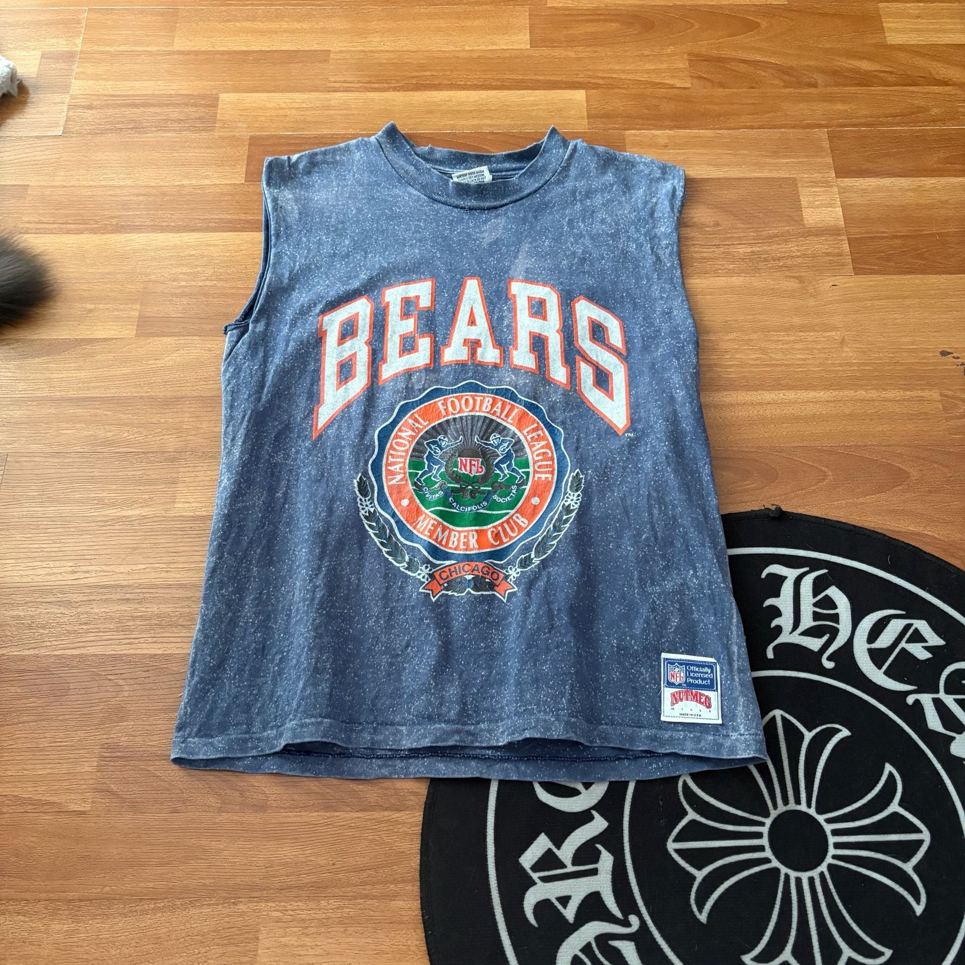 Nutmeg Mills Chicago Bears Muscle Tank M Vintage NFL 2