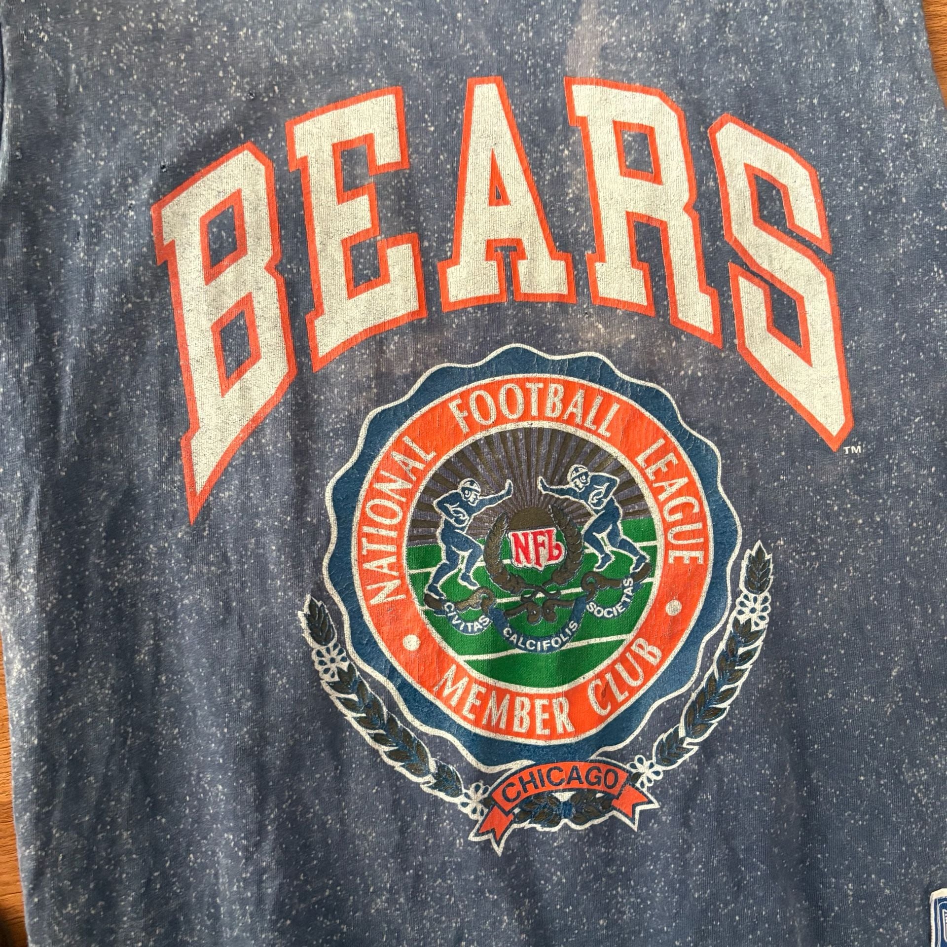 Nutmeg Mills Chicago Bears Muscle Tank M Vintage NFL 4