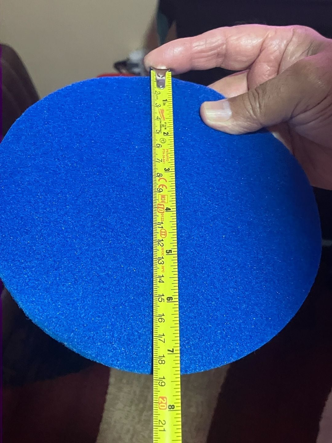 Blue Scrubber Cleaner Pads Replacement Part HX-022 Cordless Electric Spin Mop 6
