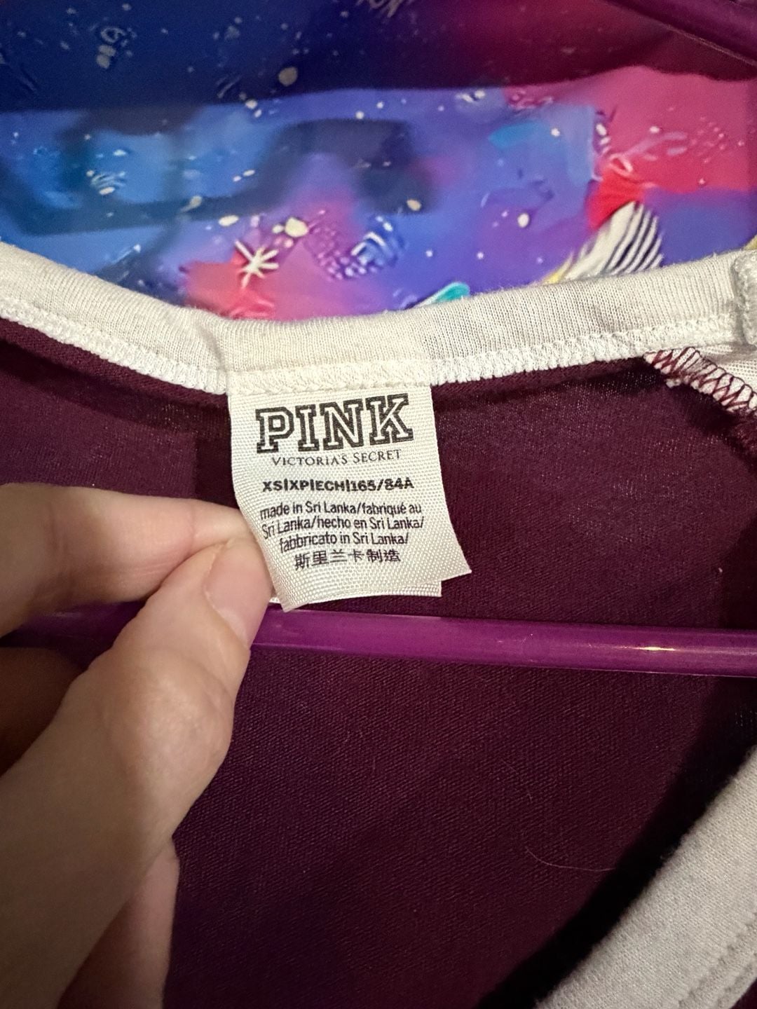 Victoria's Secret PINK V-Neck T-Shirt Size XS 3