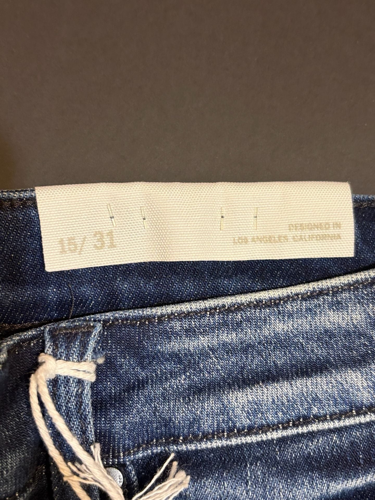 Petra Distressed Flare Jeans Size 15/31 Blue Denim 6