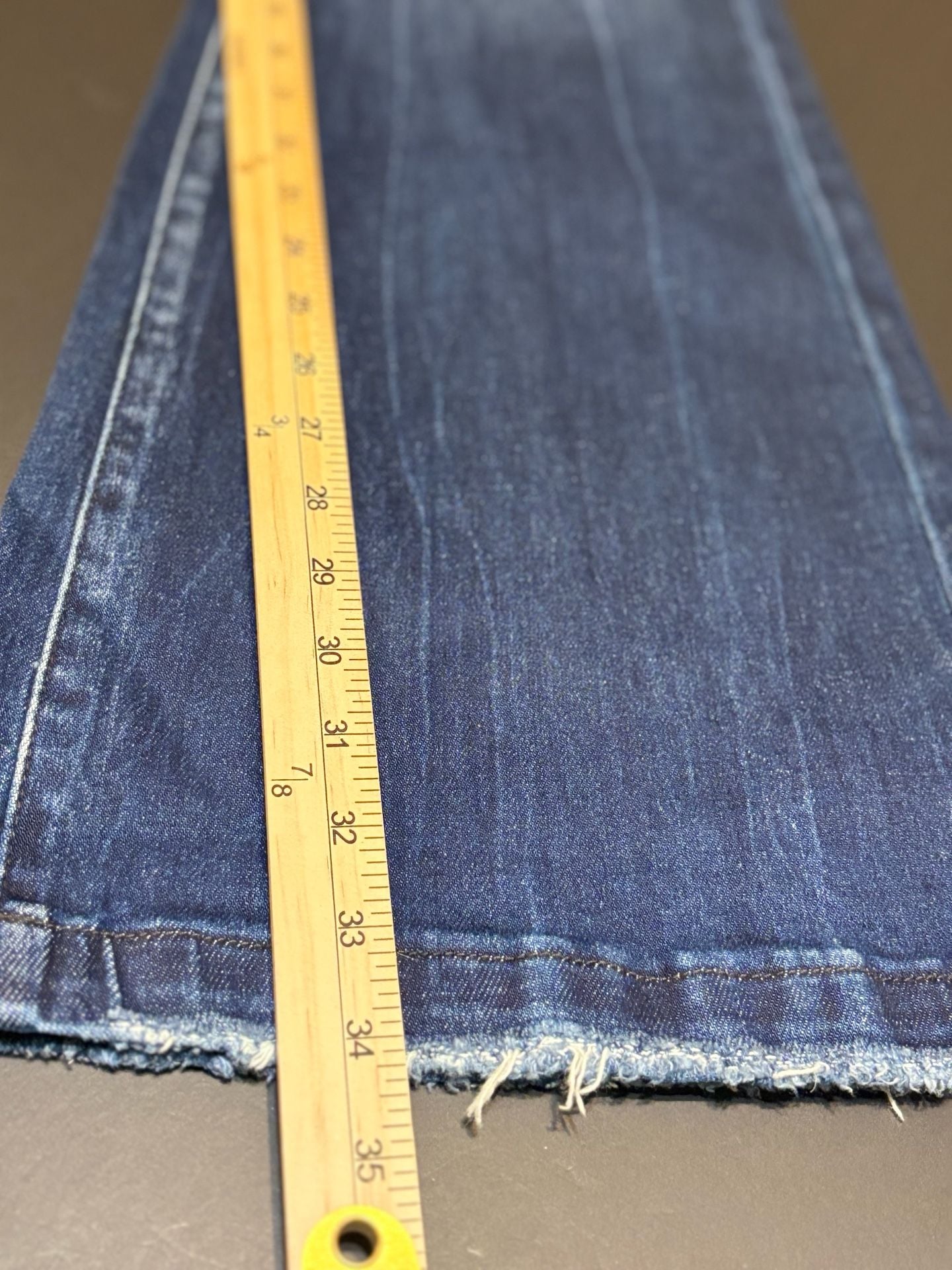 Petra Distressed Flare Jeans Size 15/31 Blue Denim 8