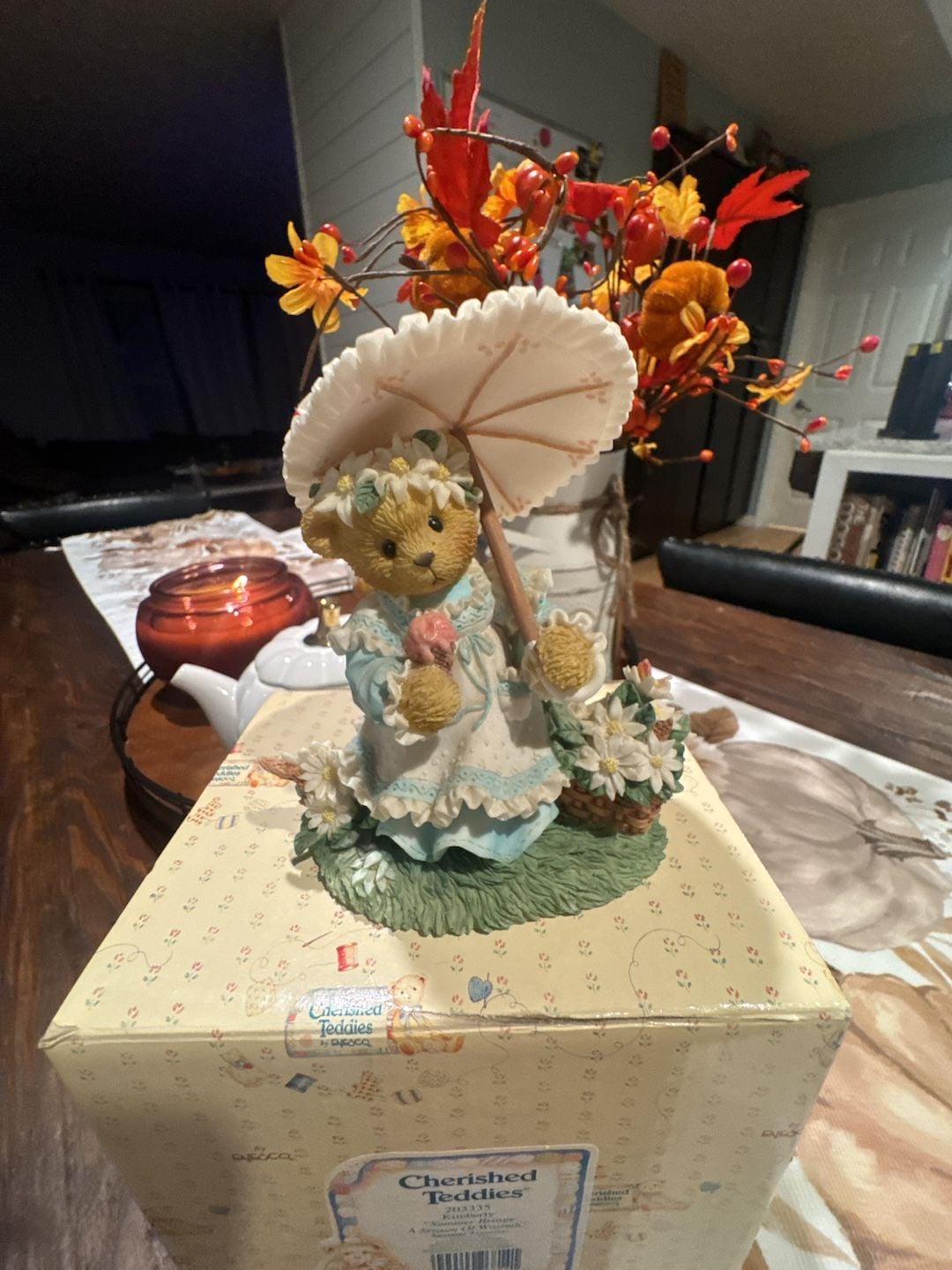 Cherished Teddies Kimberly Summer Brings A Season Of Warmth Figurine 203335 2