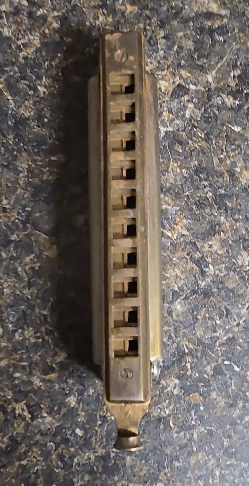 M. Hohner The Chromonica Chromatic Harmonica Key of C Vintage Case 8