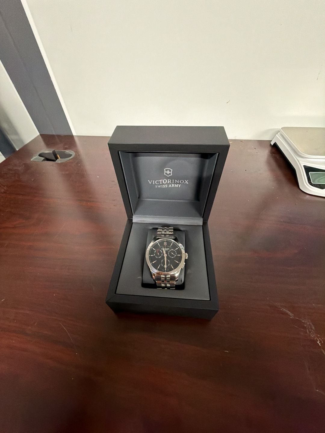 Victorinox Swiss Army Alliance Chronograph Stainless Steel Black Dial, 2