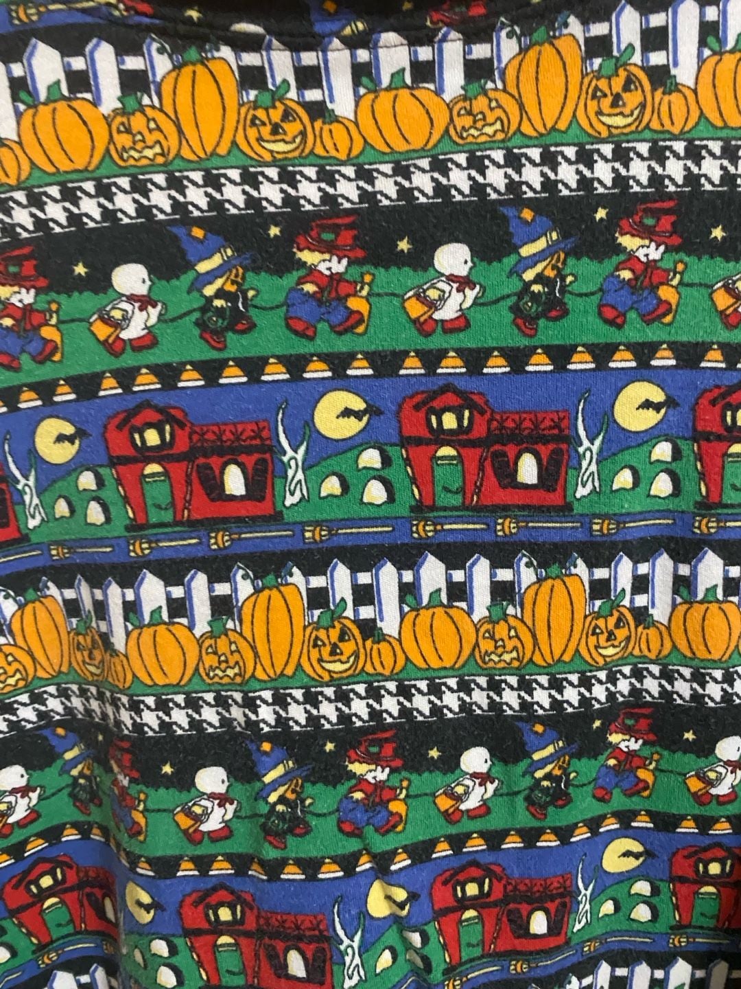 Eagles Eye Halloween Pumpkin Mock Turtleneck Long Sleeve Top 4