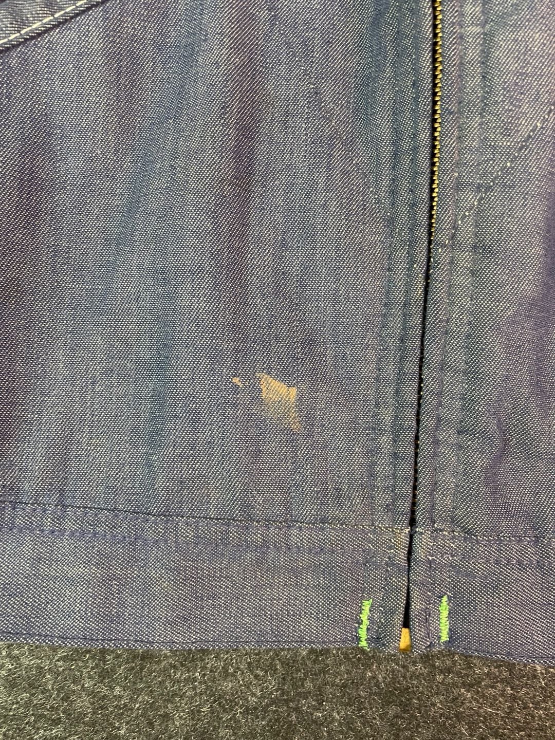 Vintage OshKosh B'Gosh Blanket Lined Denim Work Jacket 5
