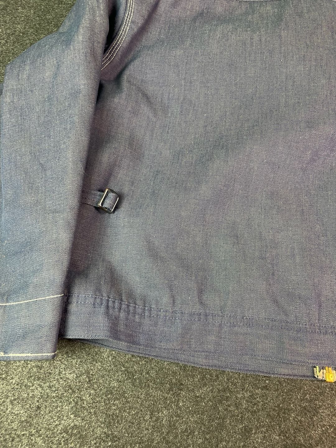 Vintage OshKosh B'Gosh Blanket Lined Denim Work Jacket 11
