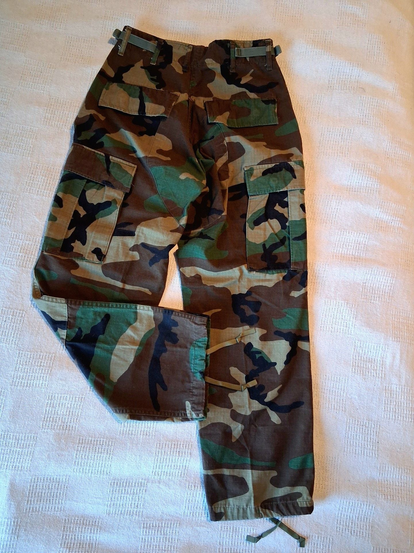 US Military Woodland Camouflage Cargo Pants 7