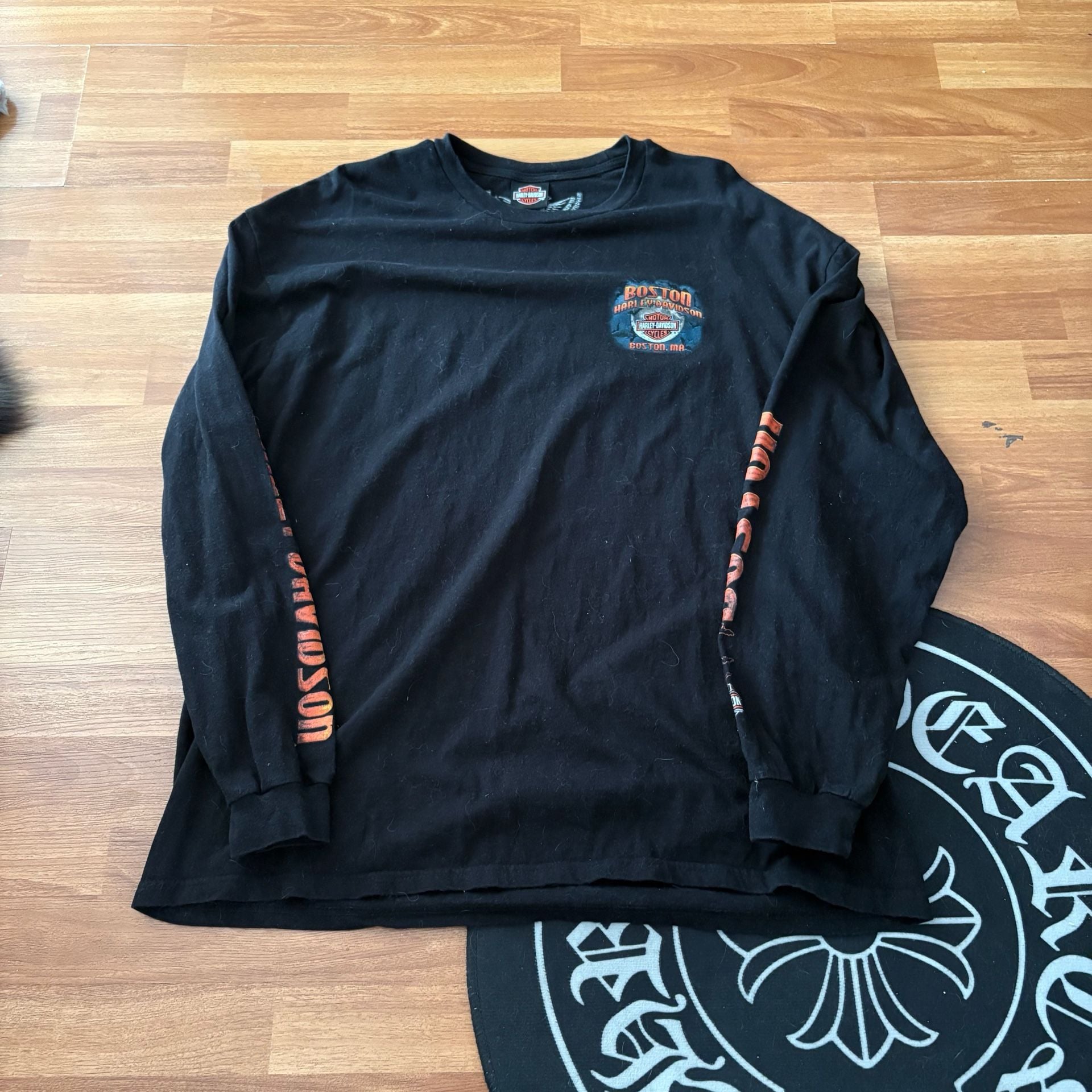Harley-Davidson Boston Long Sleeve T-Shirt Black 3