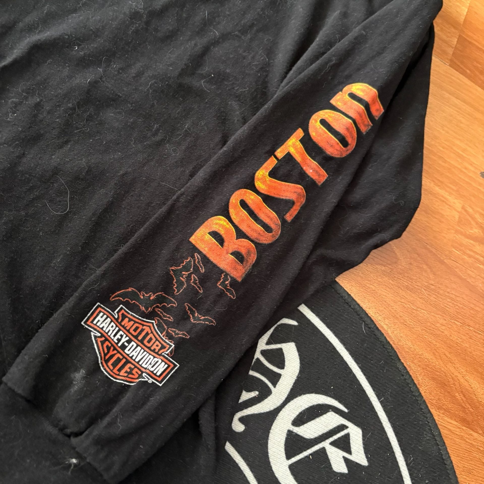 Harley-Davidson Boston Long Sleeve T-Shirt Black 5