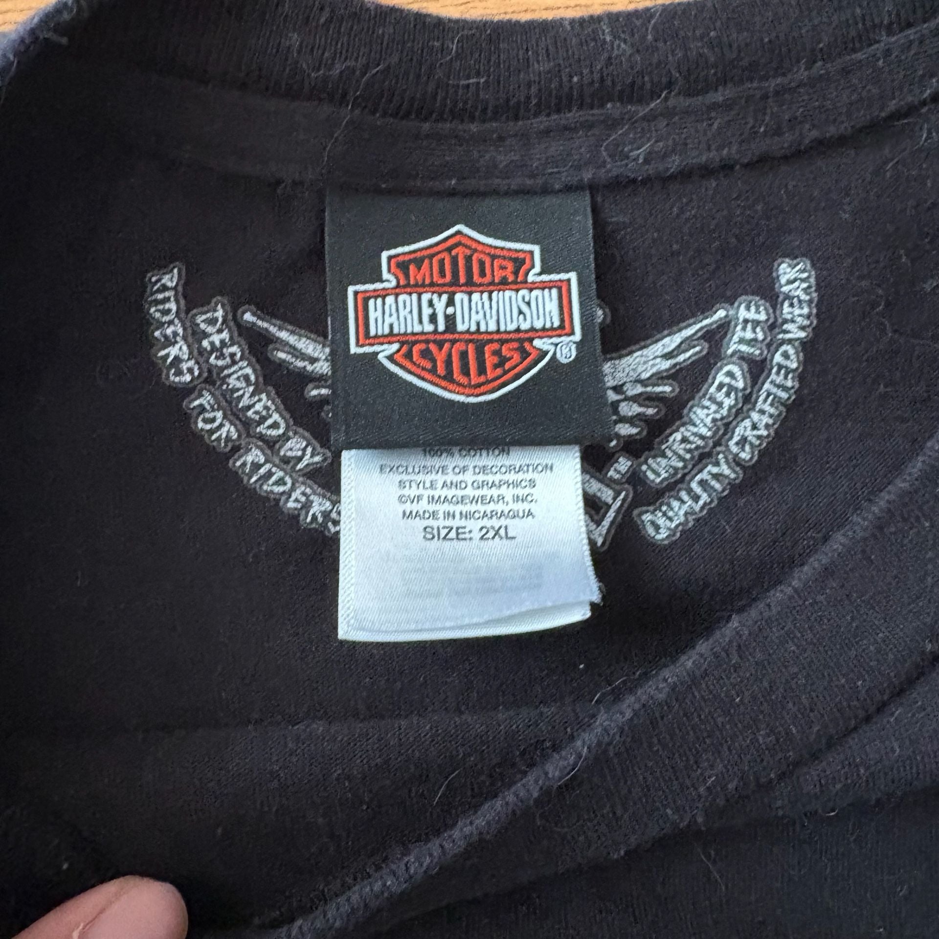 Harley-Davidson Boston Long Sleeve T-Shirt Black 6