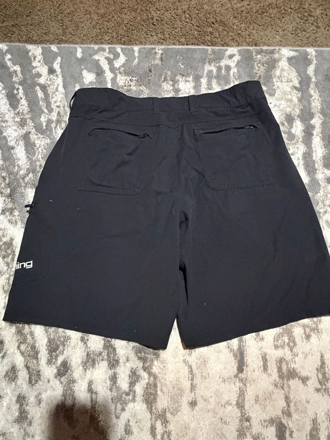 Huk Next Level Fishing Shorts Size XXL Black 4