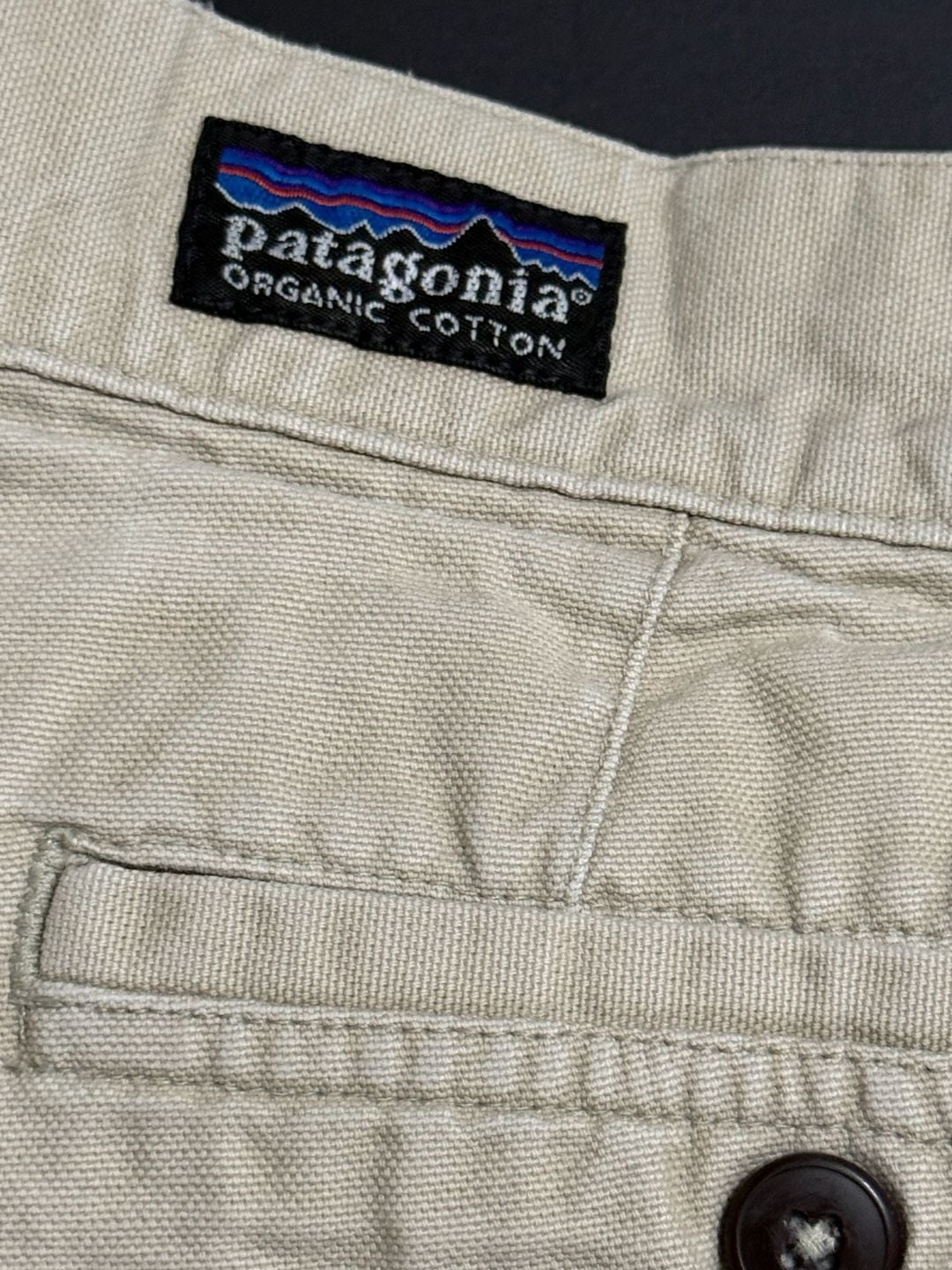Patagonia Organic Cotton Duck Pants Size 38 Beige Chino Casual 3