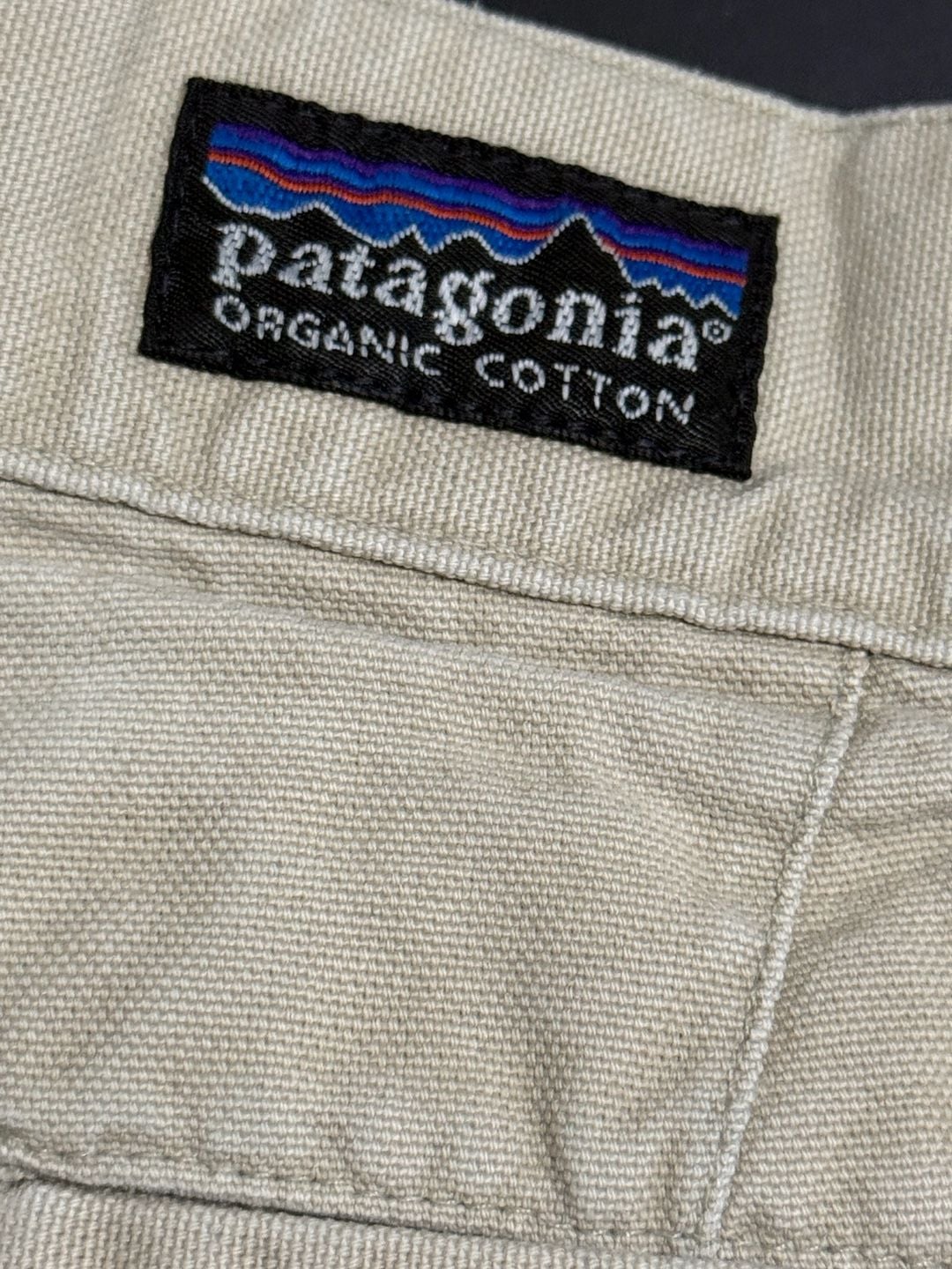 Patagonia Organic Cotton Duck Pants Size 38 Beige Chino Casual 4