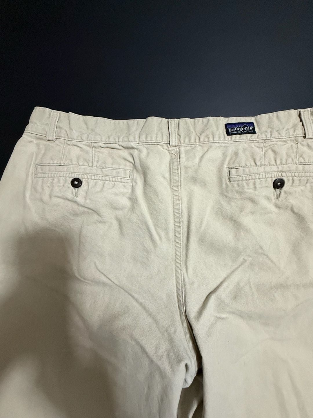 Patagonia Organic Cotton Duck Pants Size 38 Beige Chino Casual 7