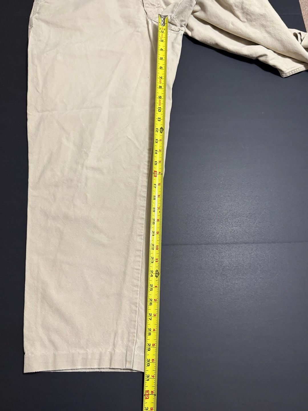 Patagonia Organic Cotton Duck Pants Size 38 Beige Chino Casual 8