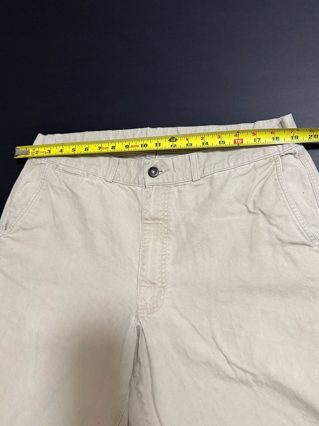 Patagonia Organic Cotton Duck Pants Size 38 Beige Chino Casual 9