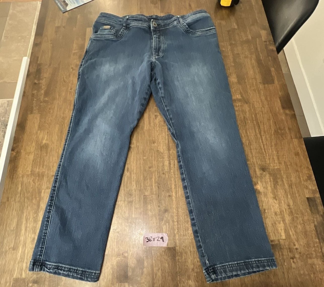 Kuhl Denim Jeans Size 38x29 Blue Stretch Indigo Dye 3