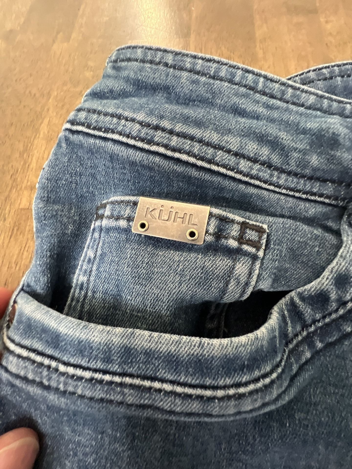 Kuhl Denim Jeans Size 38x29 Blue Stretch Indigo Dye 4