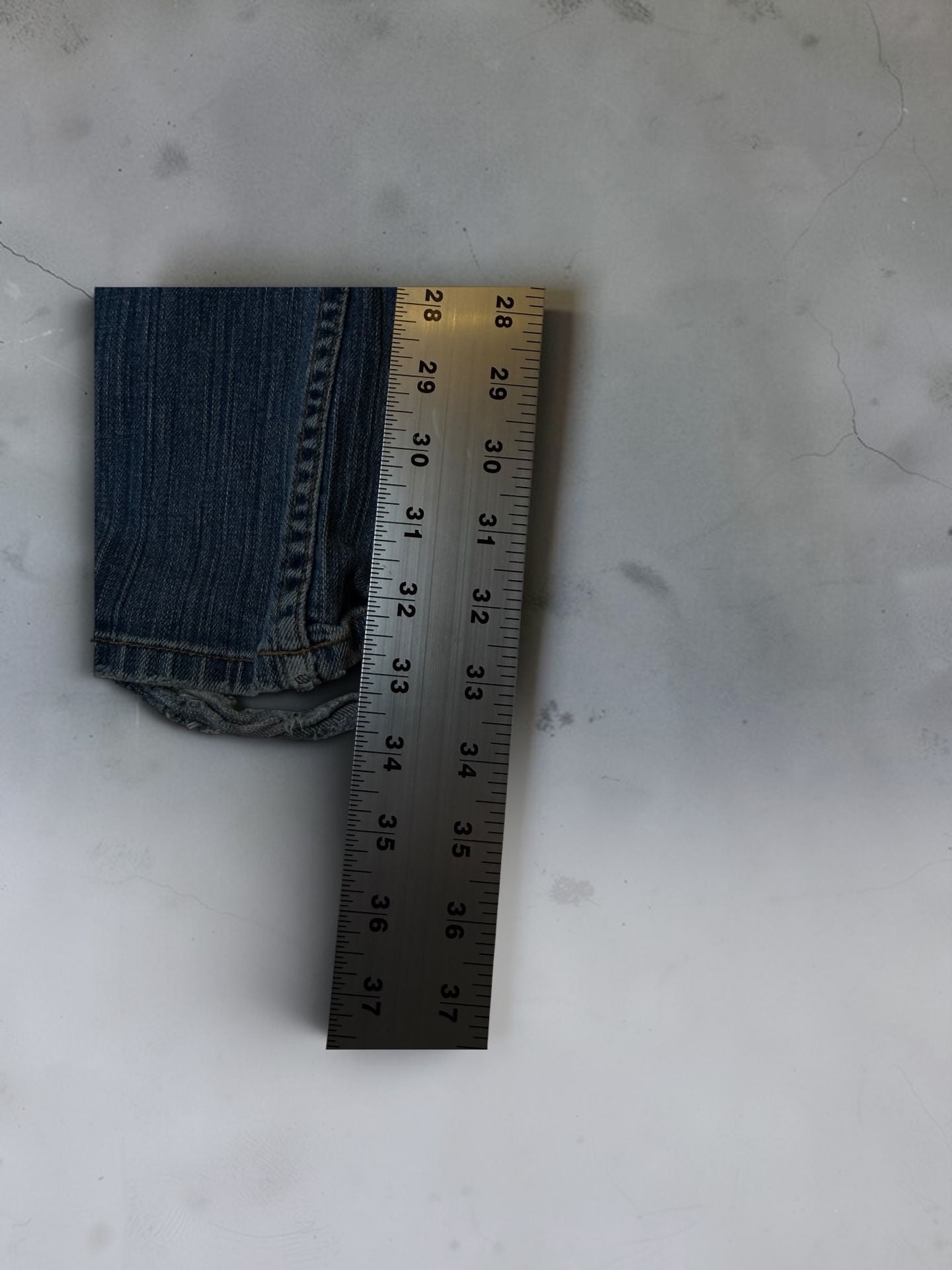 BKE Denim Flare Jeans Size 30 Blue Distressed Y2K 8