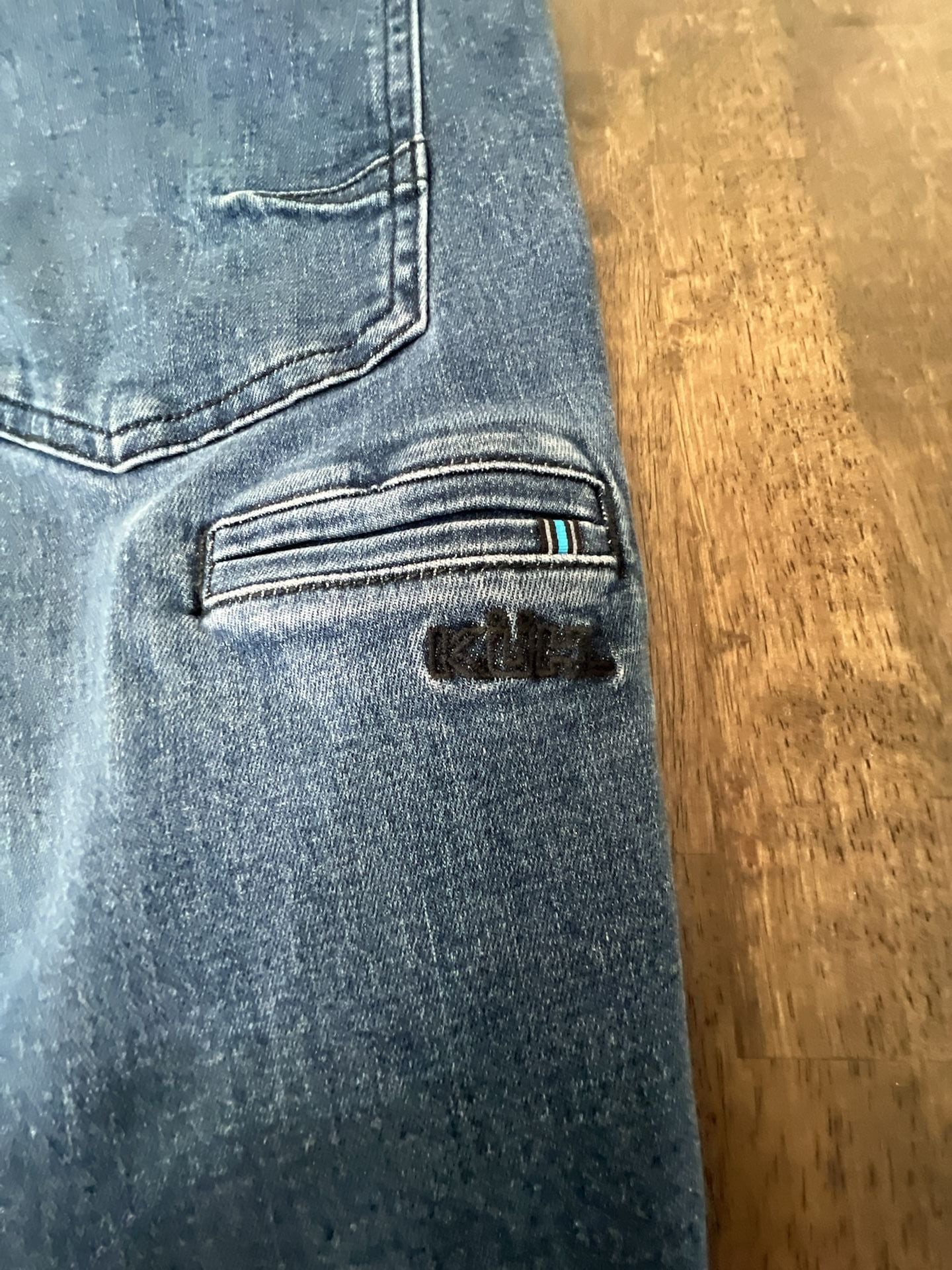 Kuhl Denim Jeans Size 38x29 Blue Stretch Indigo Dye 8