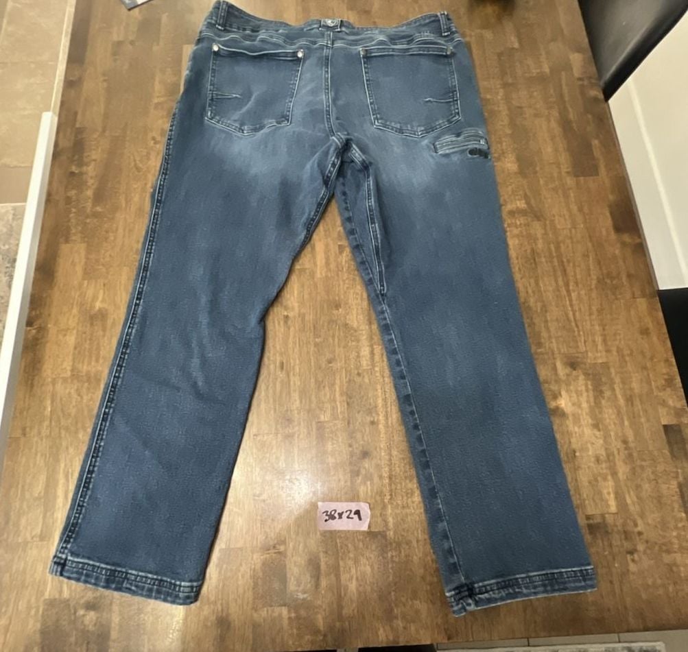 Kuhl Denim Jeans Size 38x29 Blue Stretch Indigo Dye 7