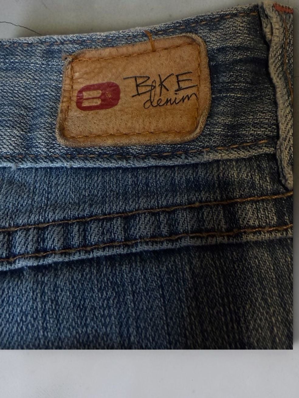 BKE Denim Flare Jeans Size 30 Blue Distressed Y2K 7