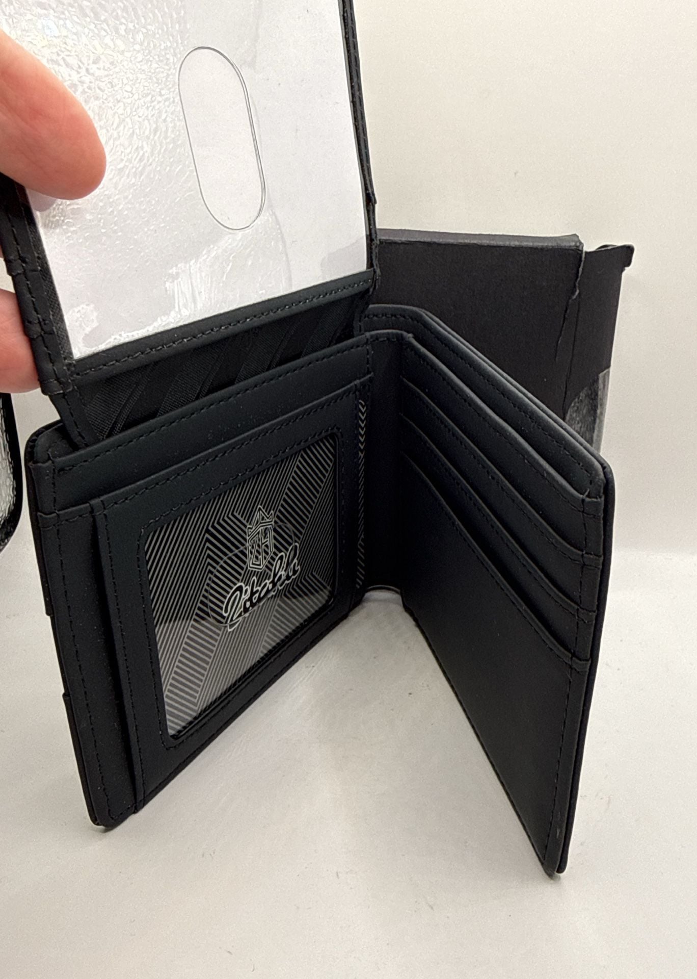 Zitahli Bifold Wallet Black Leather 5