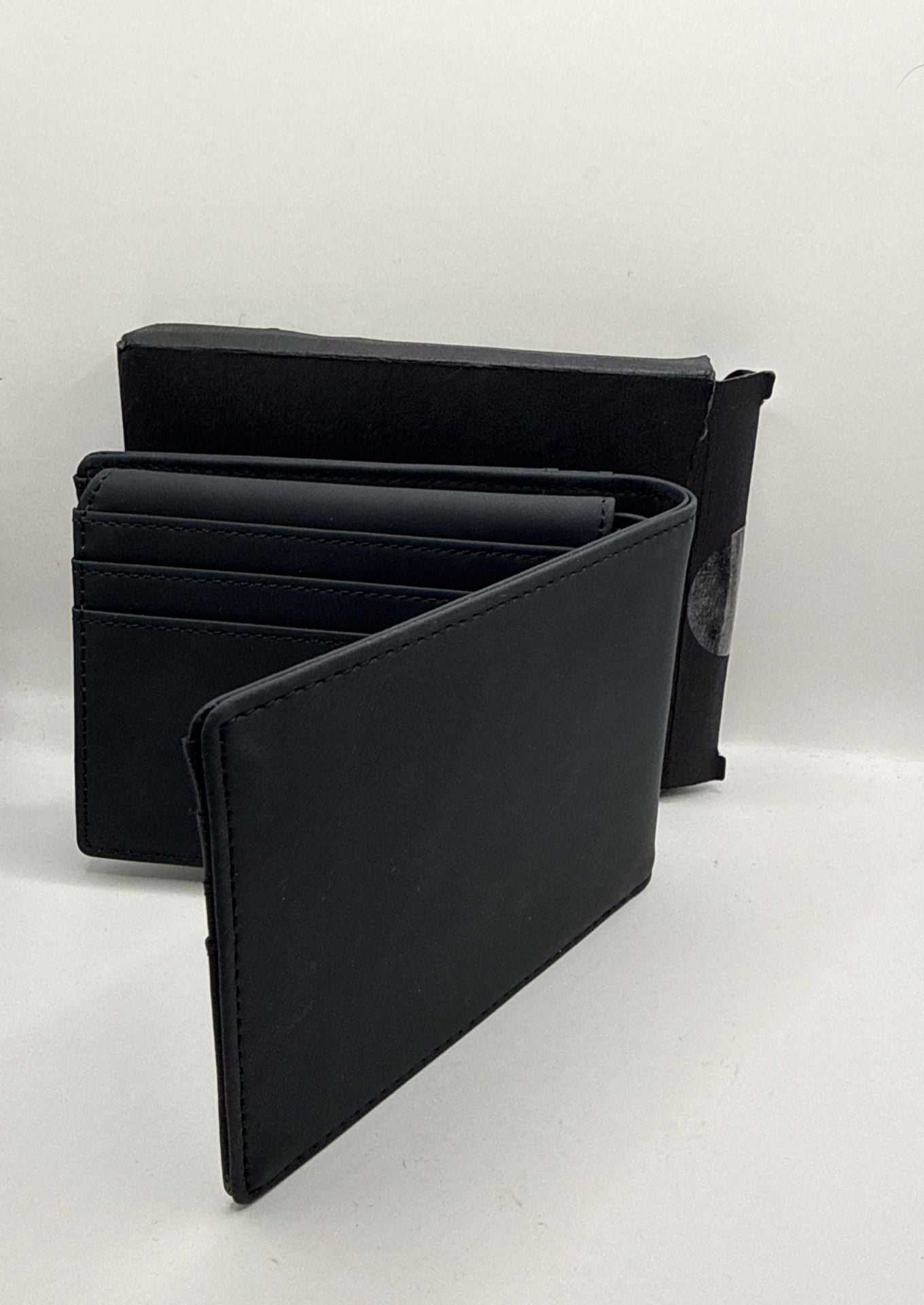 Zitahli Bifold Wallet Black Leather 6