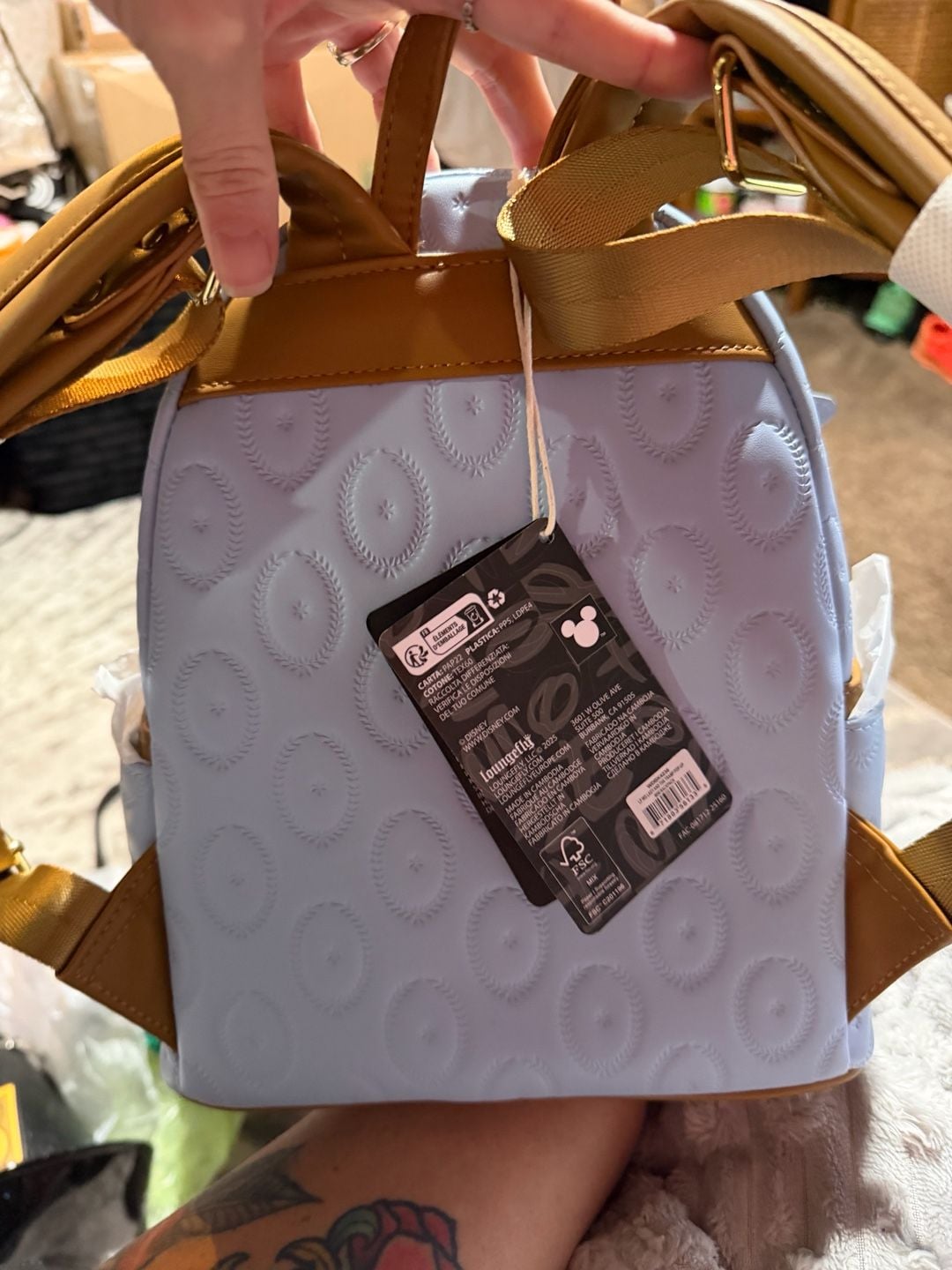 Loungefly Lady And The Tramp Pop-Up Mini Backpack 4